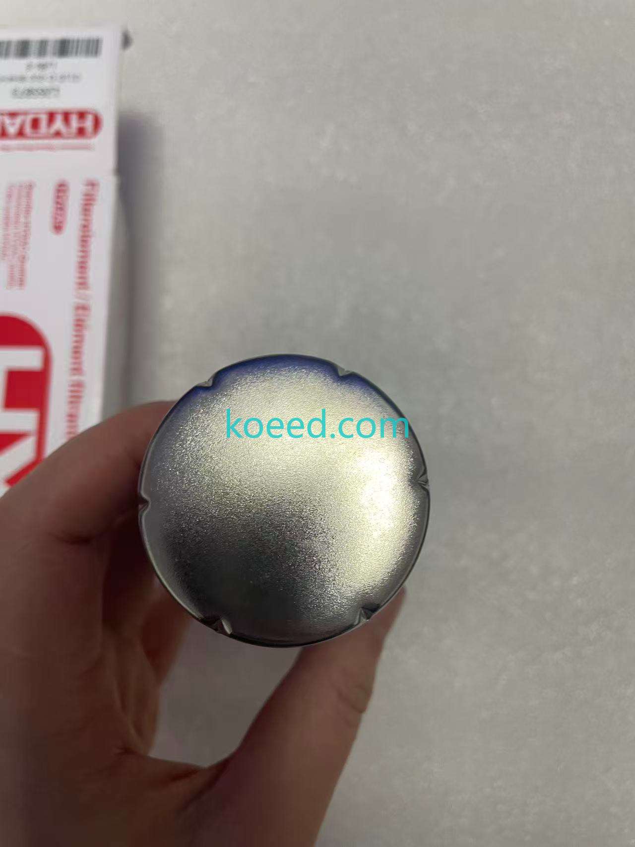 Filter Element Specifications Label