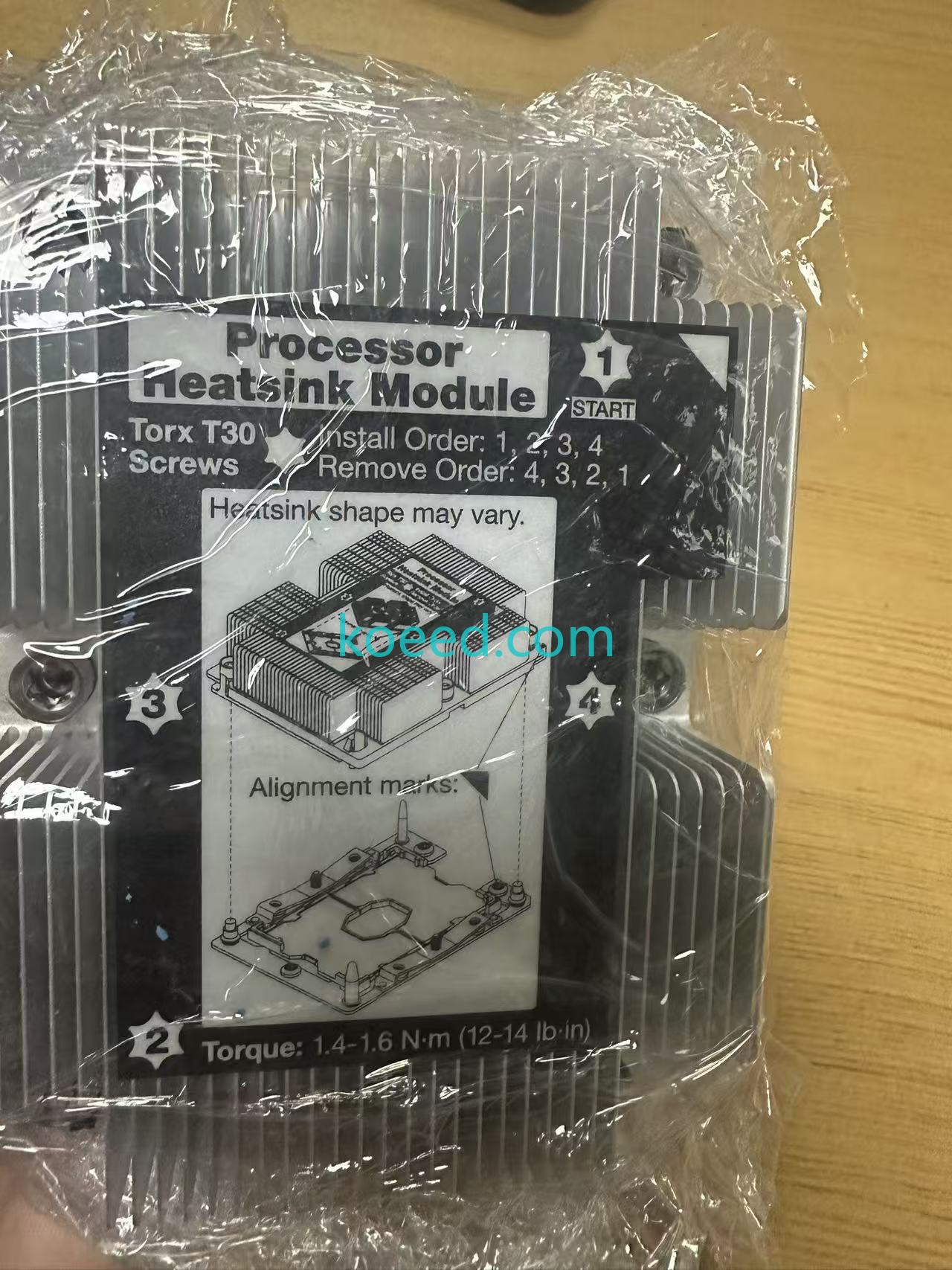 01KP656 SR630 Heatsink Thermal Interface