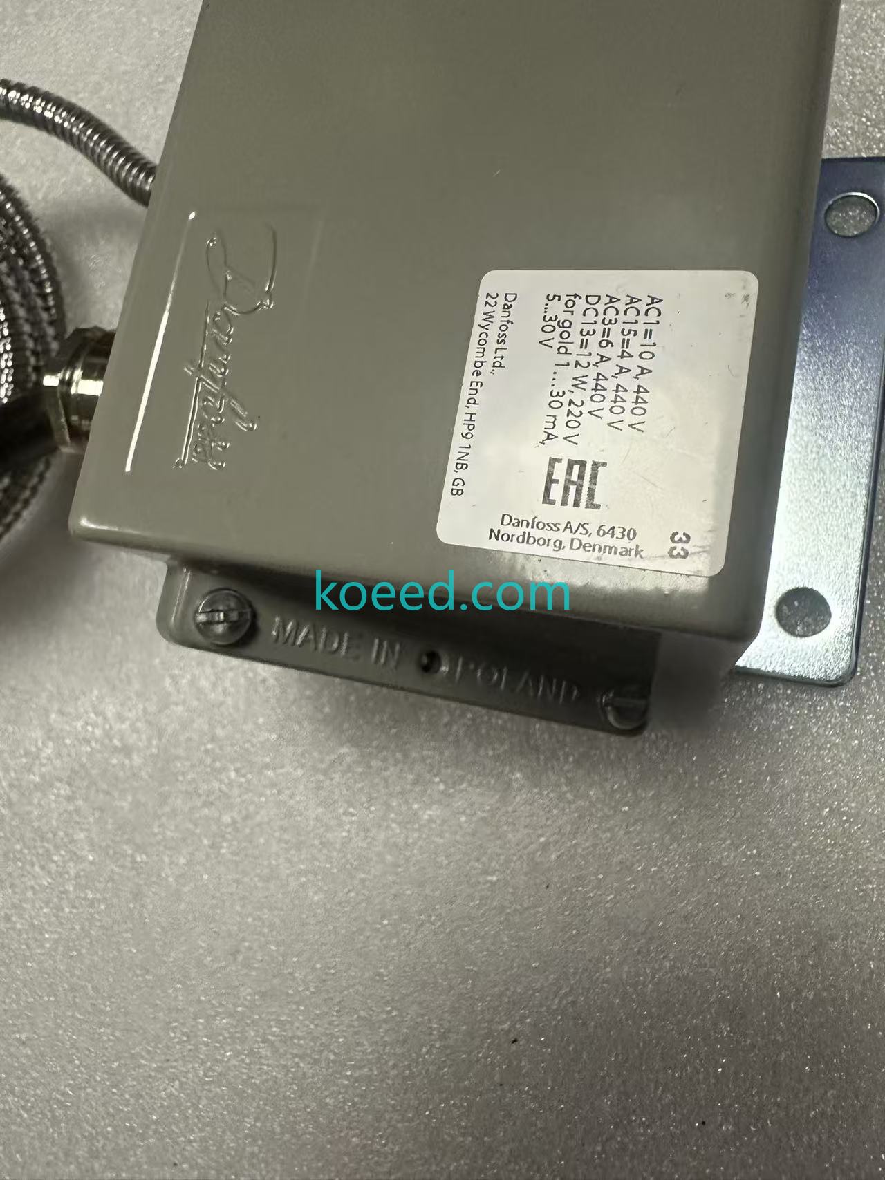 KPS77 Technical Specifications Label