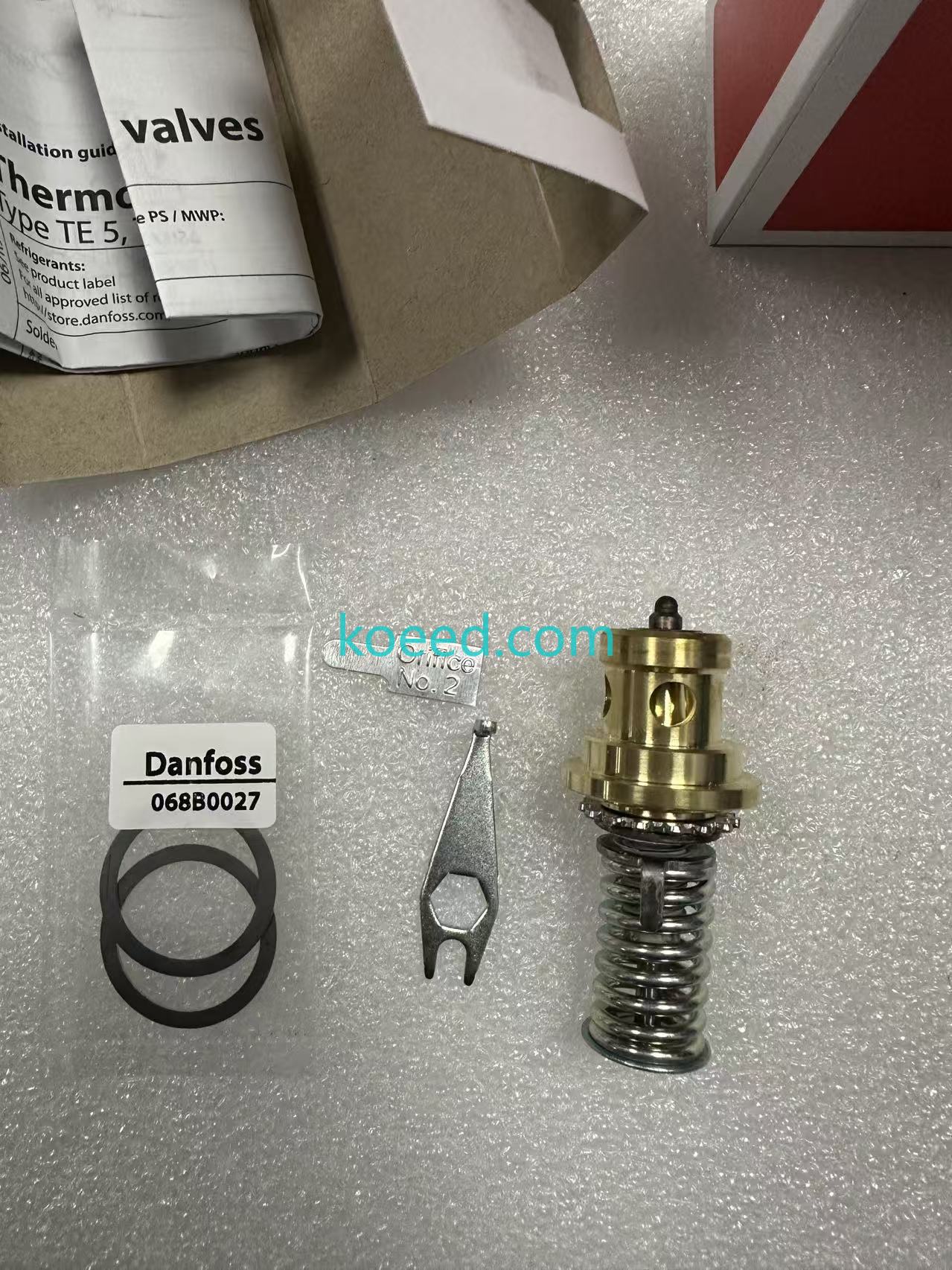 Danfoss 067B2790 Orifice - Threaded Connection Detail