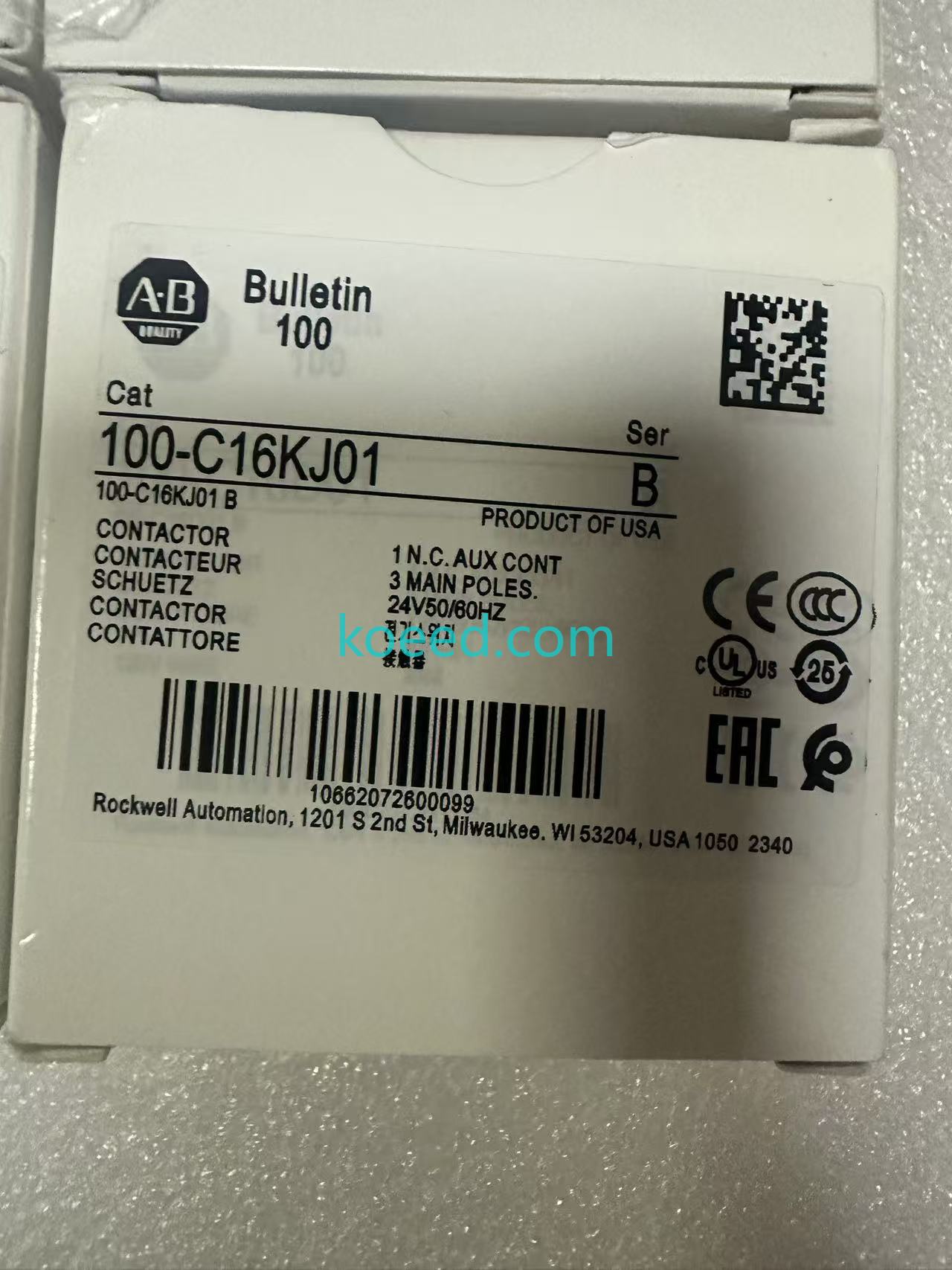 100-C16KJ01 Technical Details