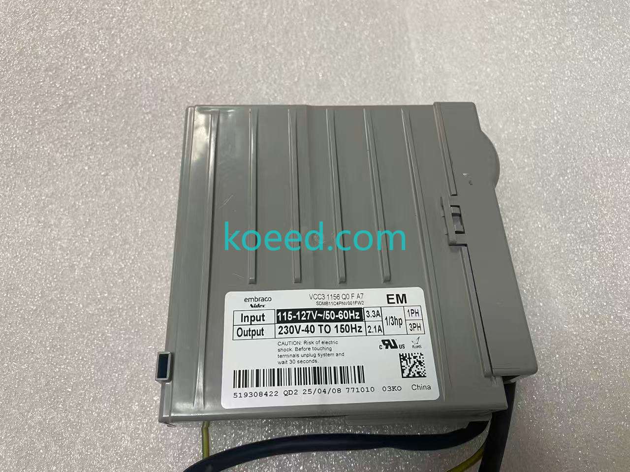 115V-127V/50-60Hz - Product View