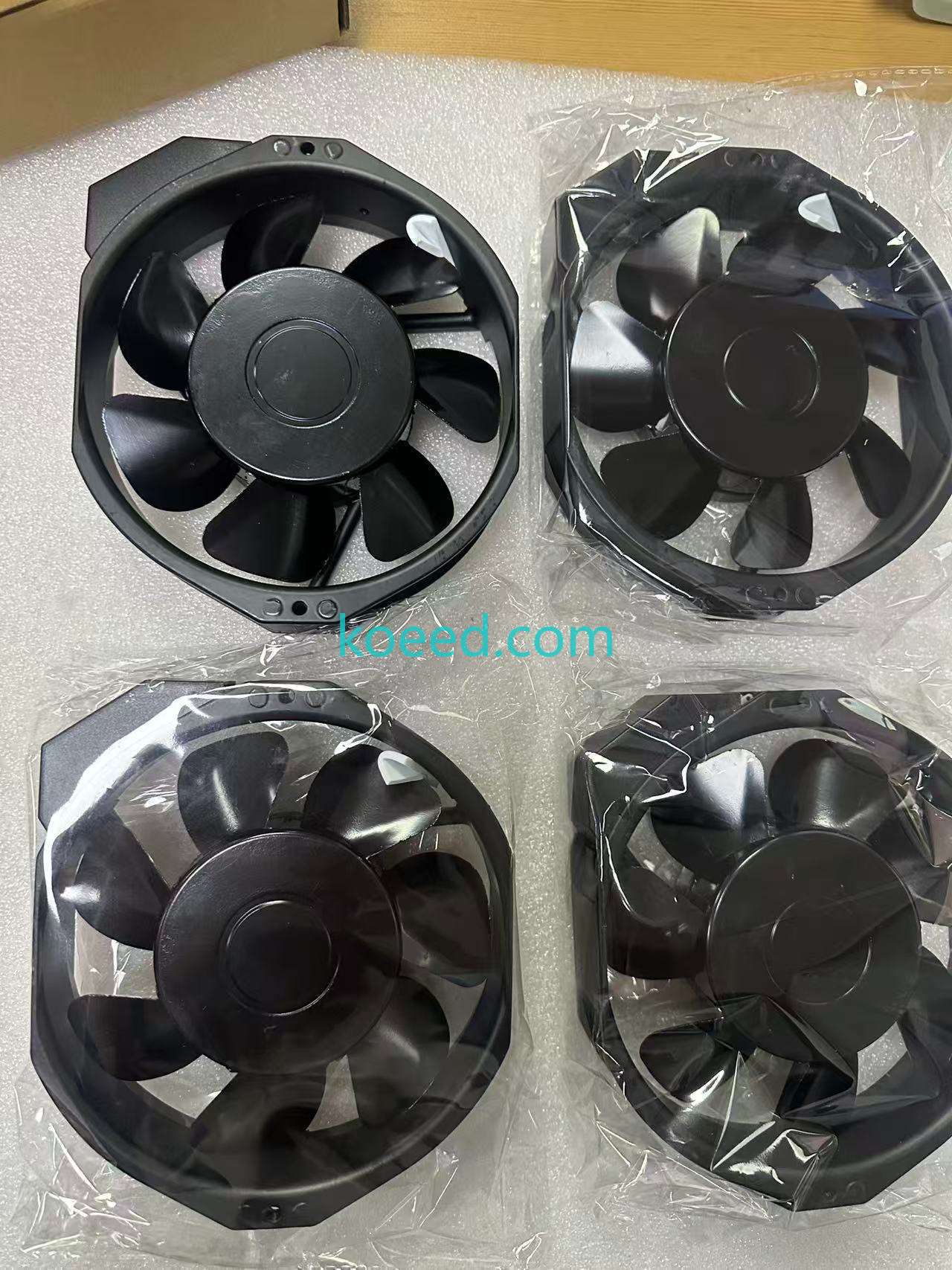 NMB 15038PB-B0L-GPS Industrial Fan Front View