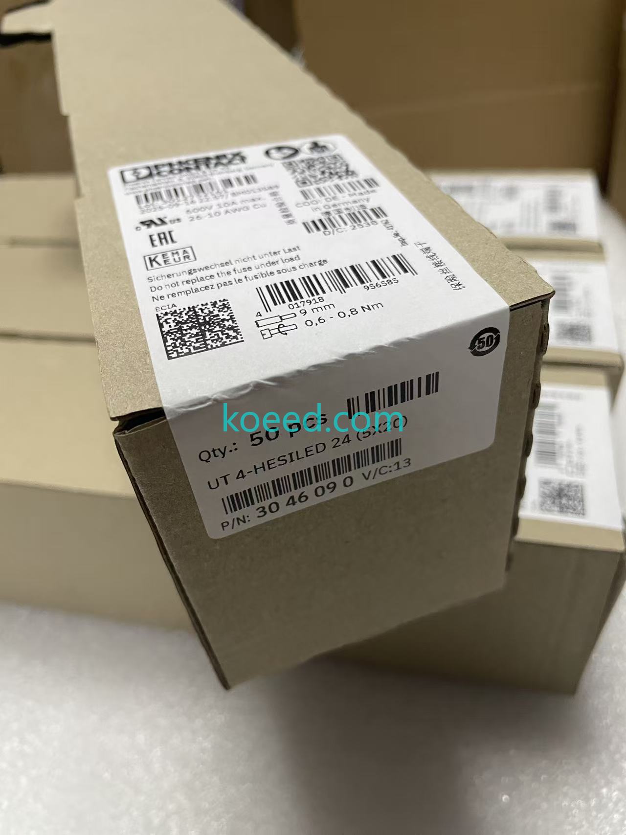 Phoenix Contact 3046090 dimensions