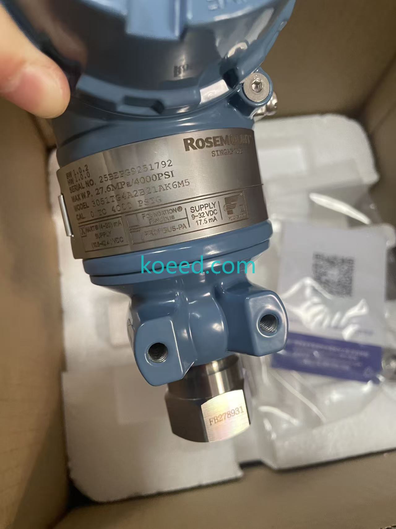 3051TG4A2B21AK6M5 Internal Components