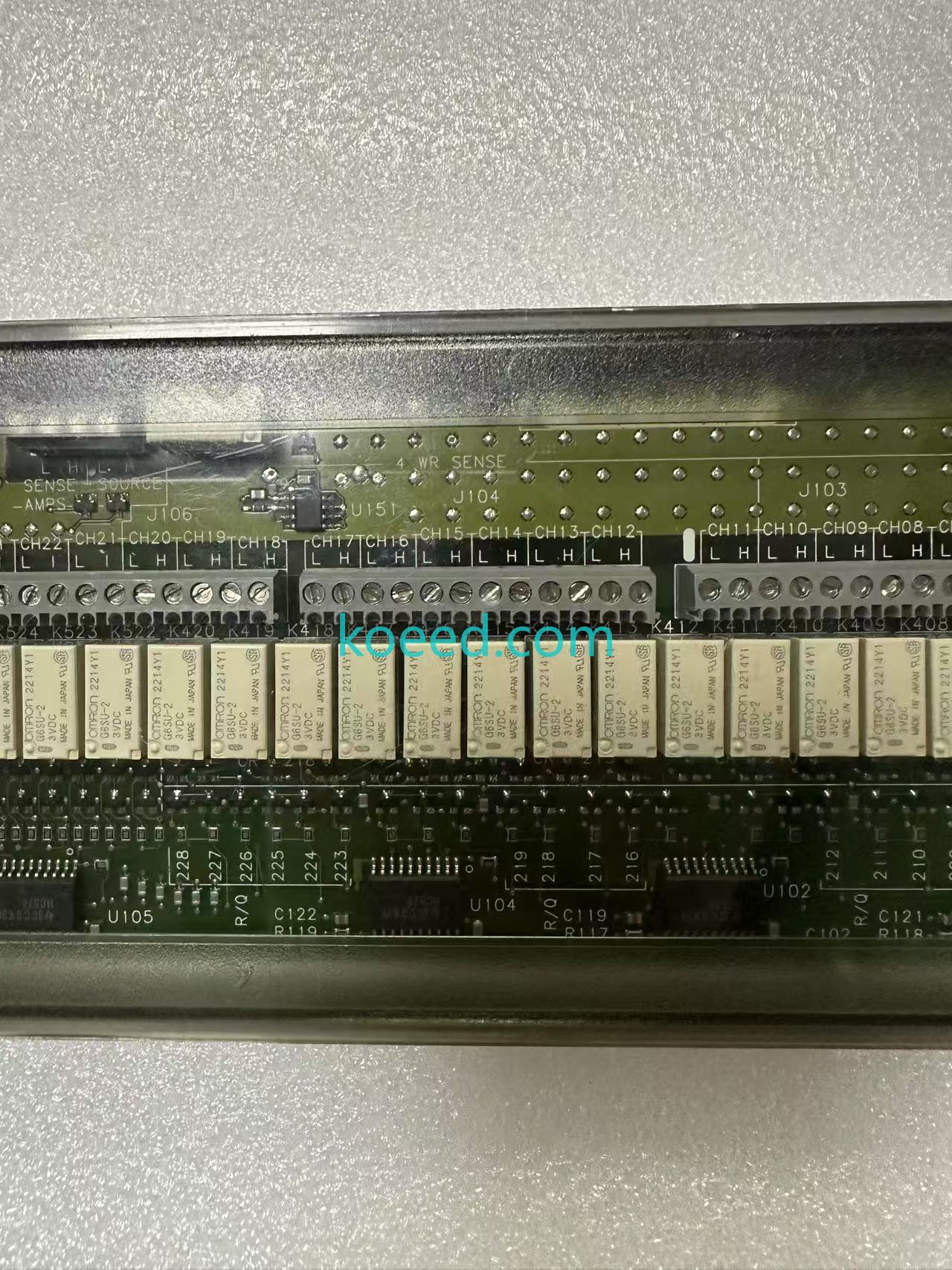 Agilent 34901A backplane connector