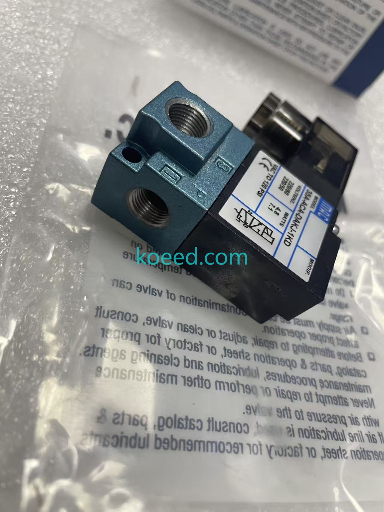 35A-ACA-DAKJ-1KD Electrical Connections