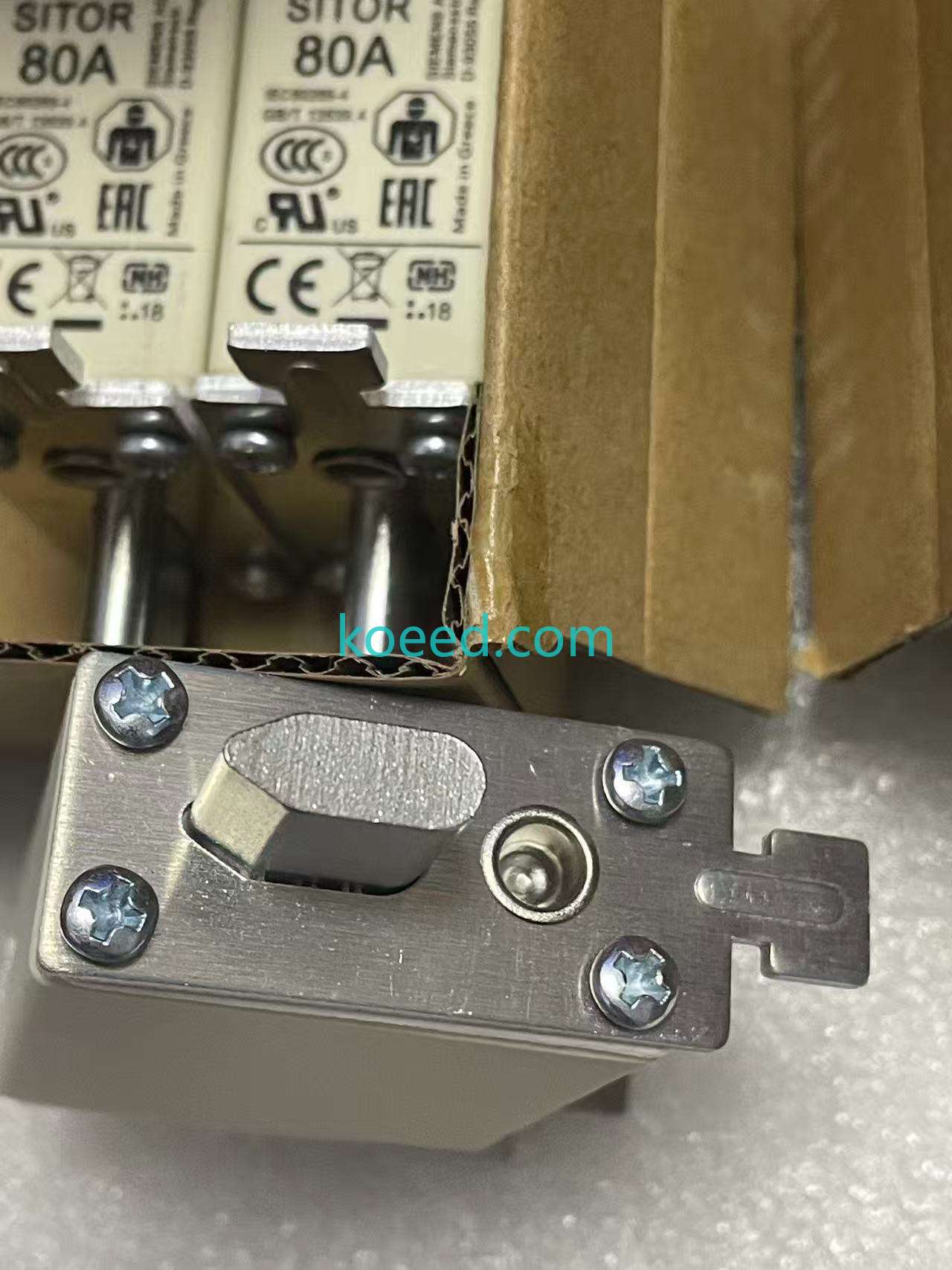 Siemens 3NE1820-0 installation view