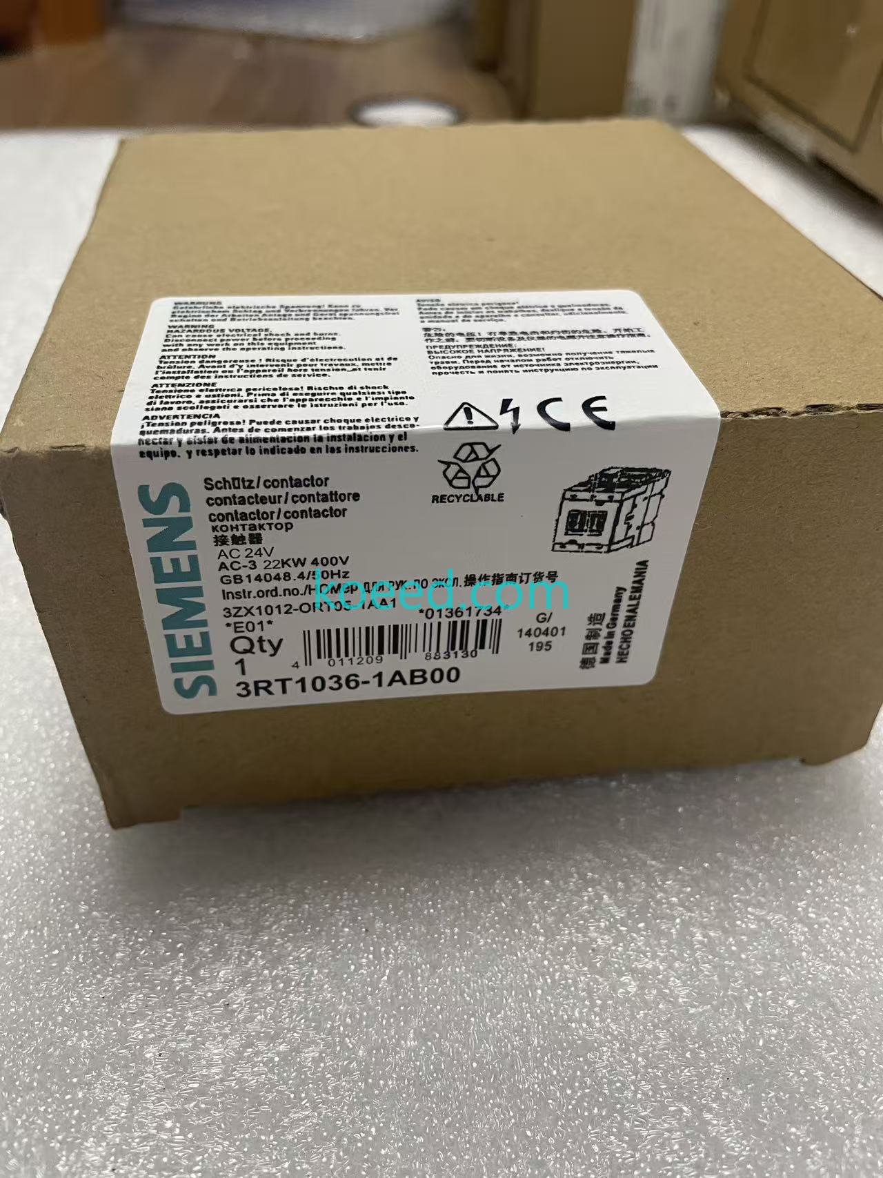 3RT1036-1AB00 modular accessories