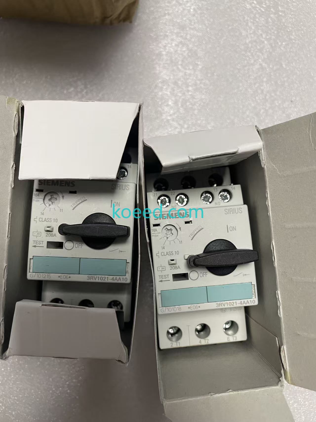 Siemens 3RV1021-4AA10 side view