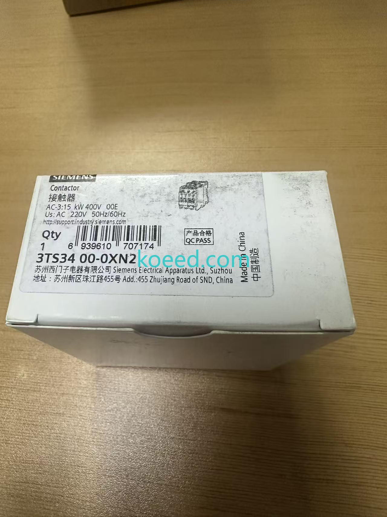 3TS3400-0X — KOEED warehouse photo
