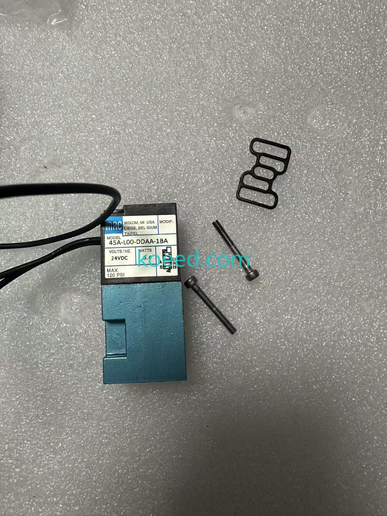 MAC 45A-L00-DDAA-1BA Solenoid Valve - Top View