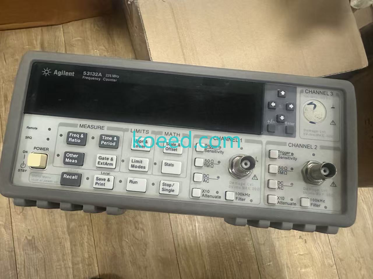 Agilent HP 53132A Side View