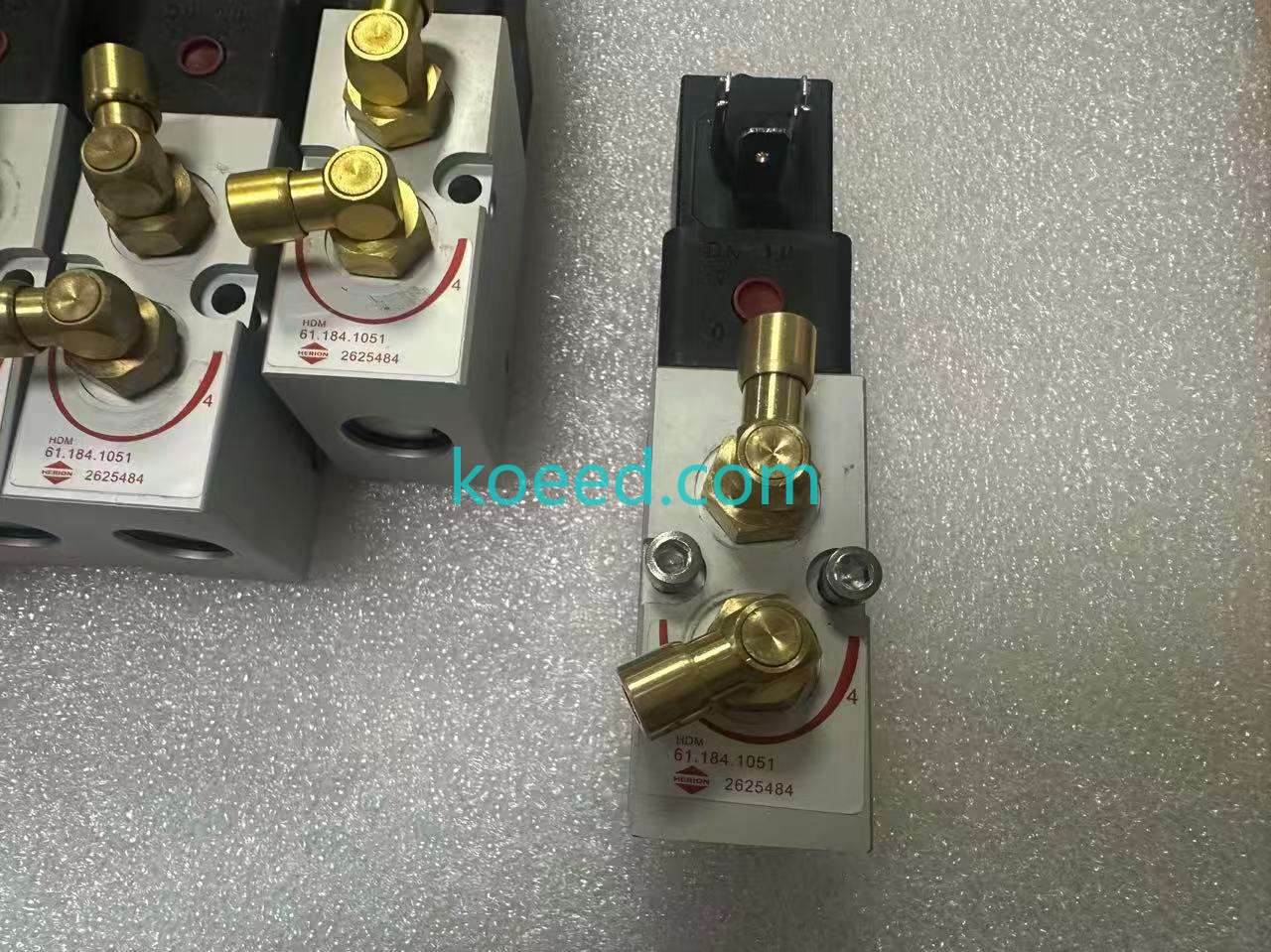 Heidelberg 61.184.1051 Solenoid Valve Installation View