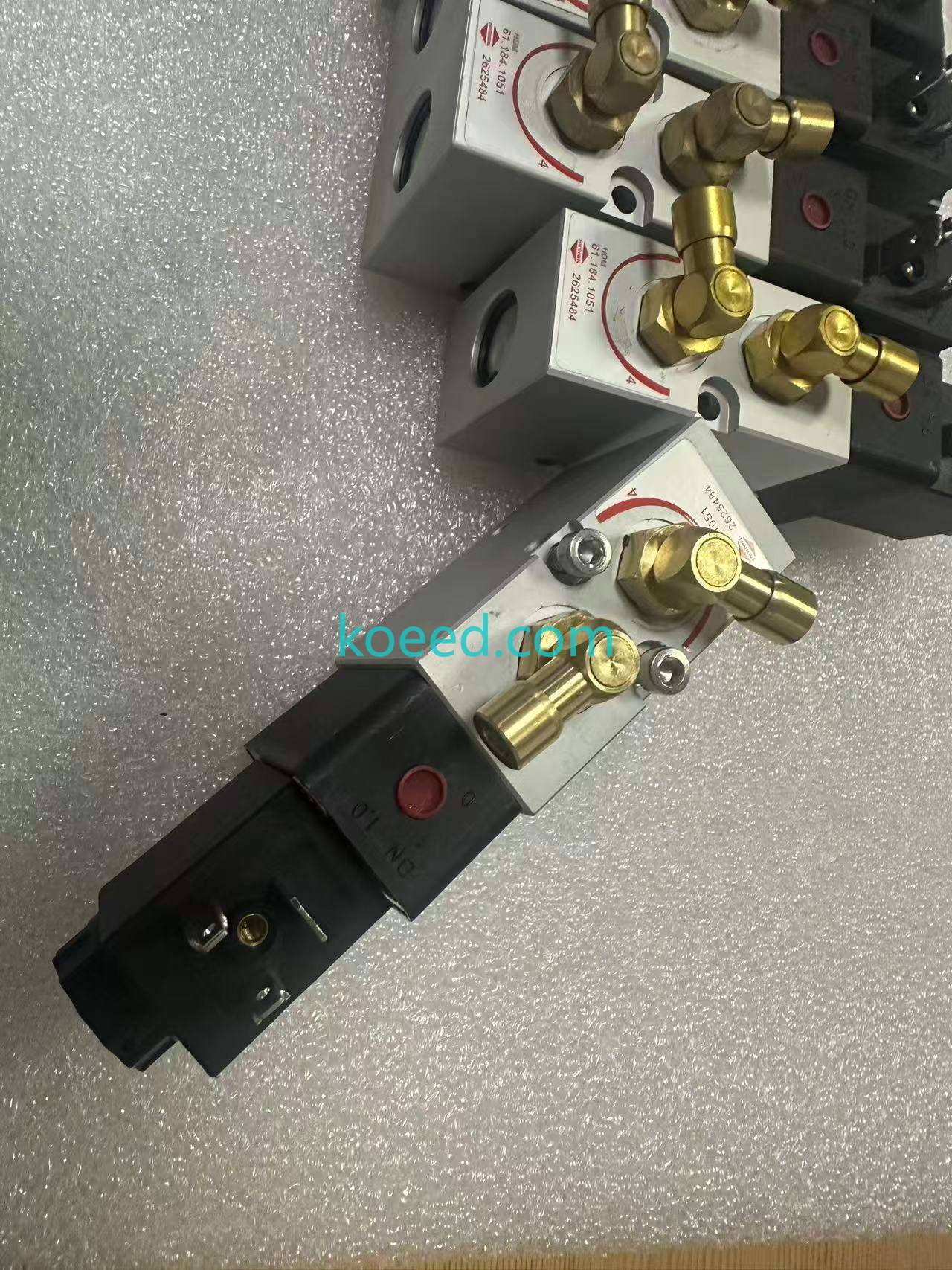 Heidelberg 61.184.1051 Solenoid Valve Complete Assembly