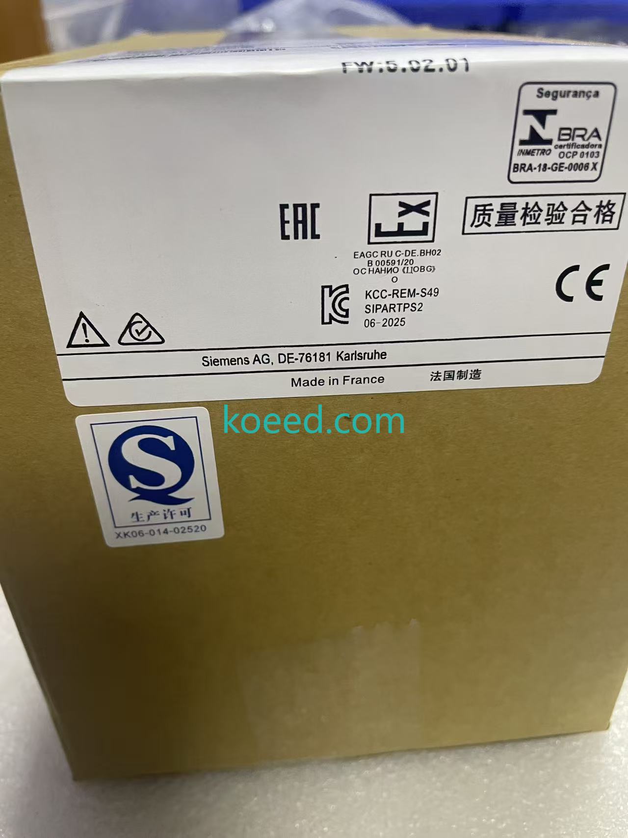 Siemens SIPART PS2 Display Interface