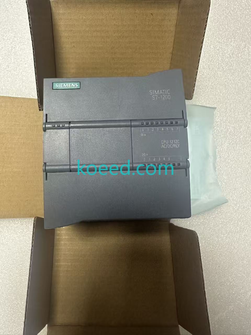 Siemens S7-1200 CPU 1212C Side View