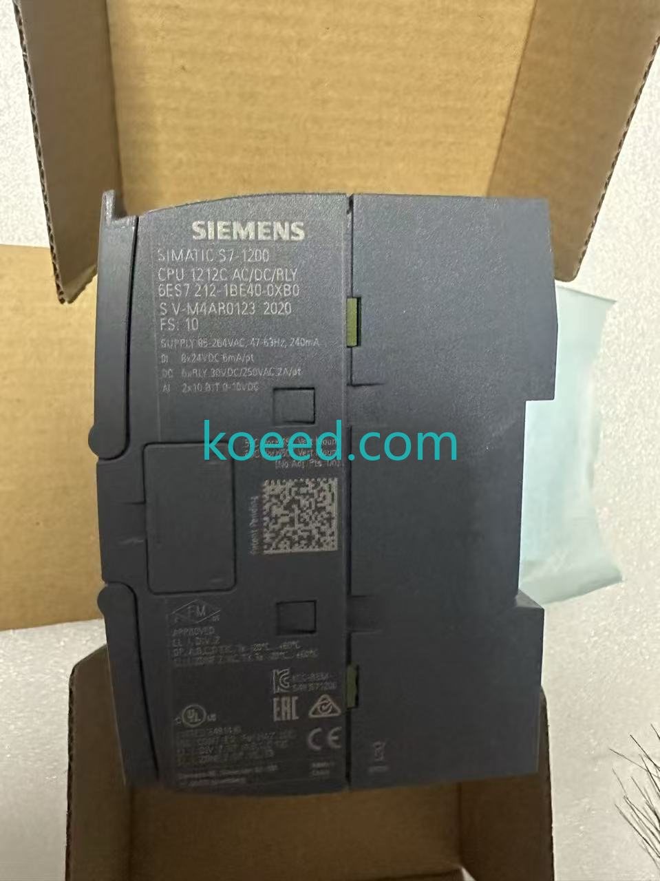 Siemens S7-1200 CPU 1212C Technical Specifications