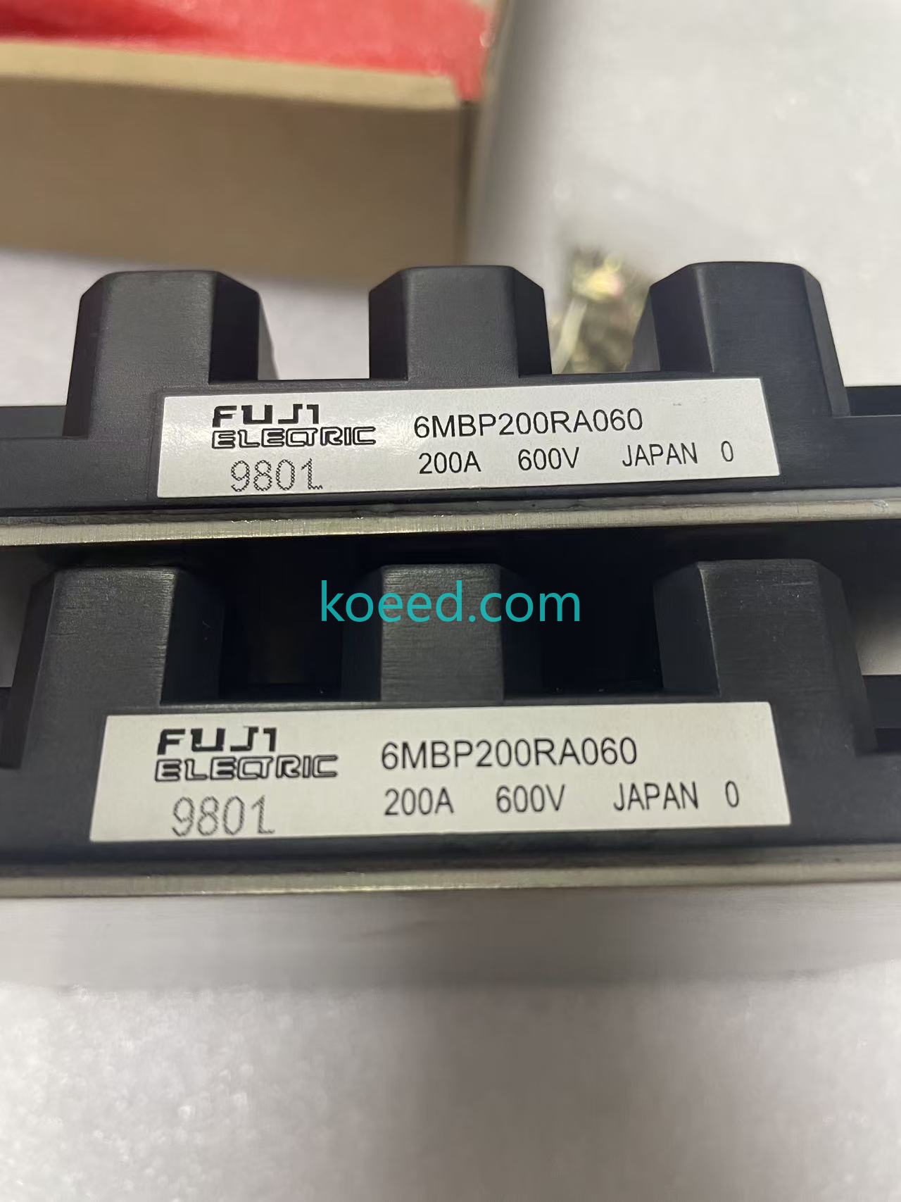 Fuji 6MBP200RA060 Electrical Characteristics