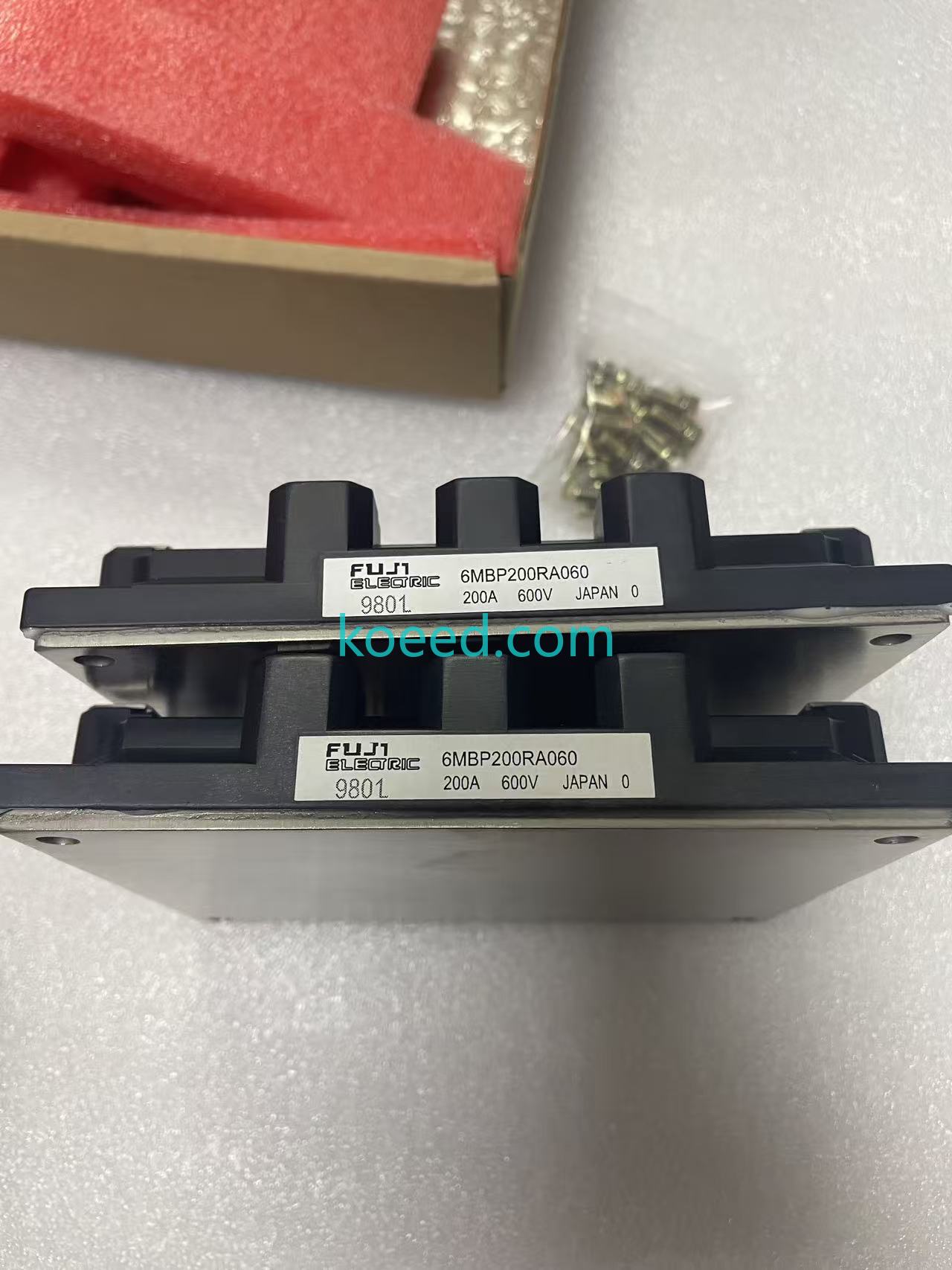 Fuji 6MBP200RA060 Pin Configuration