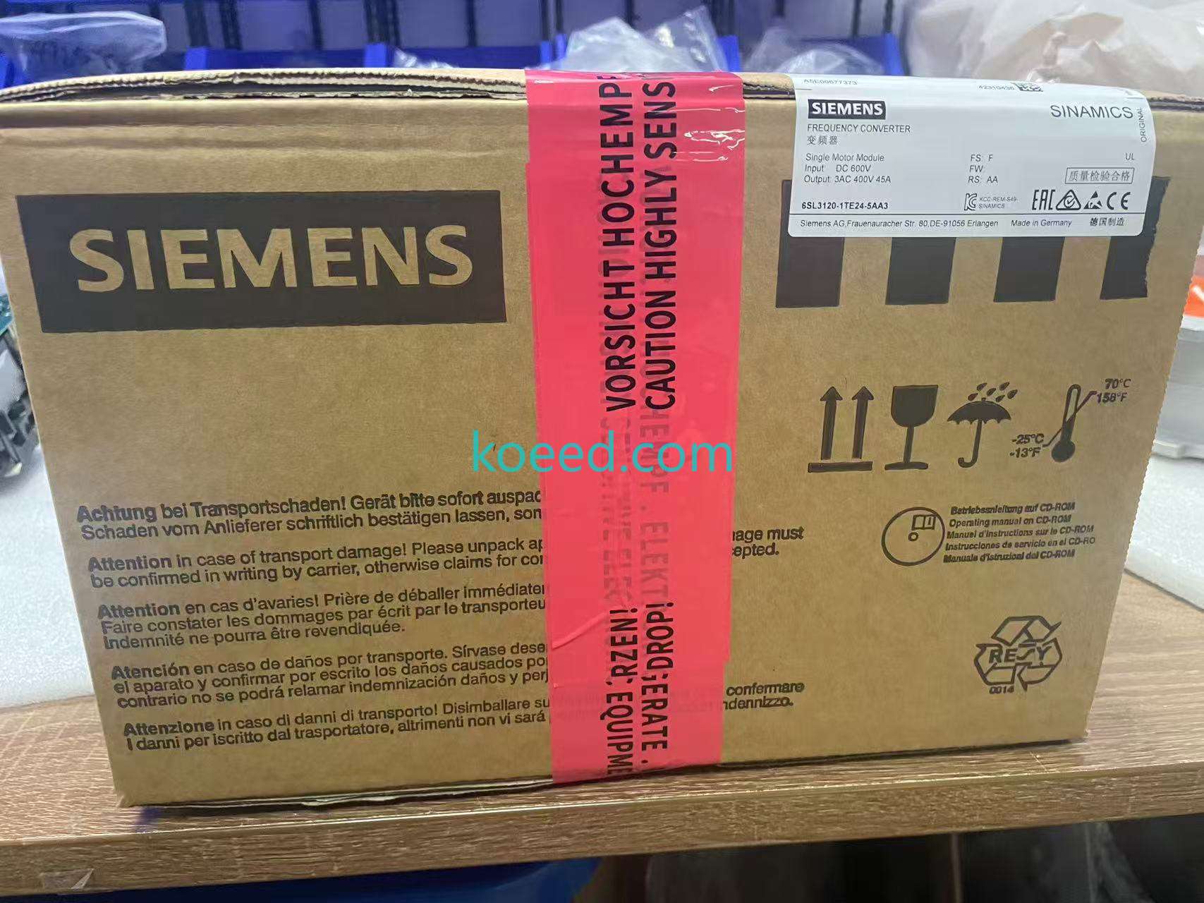 6SL3120-1TE24-5AA3 - Product View