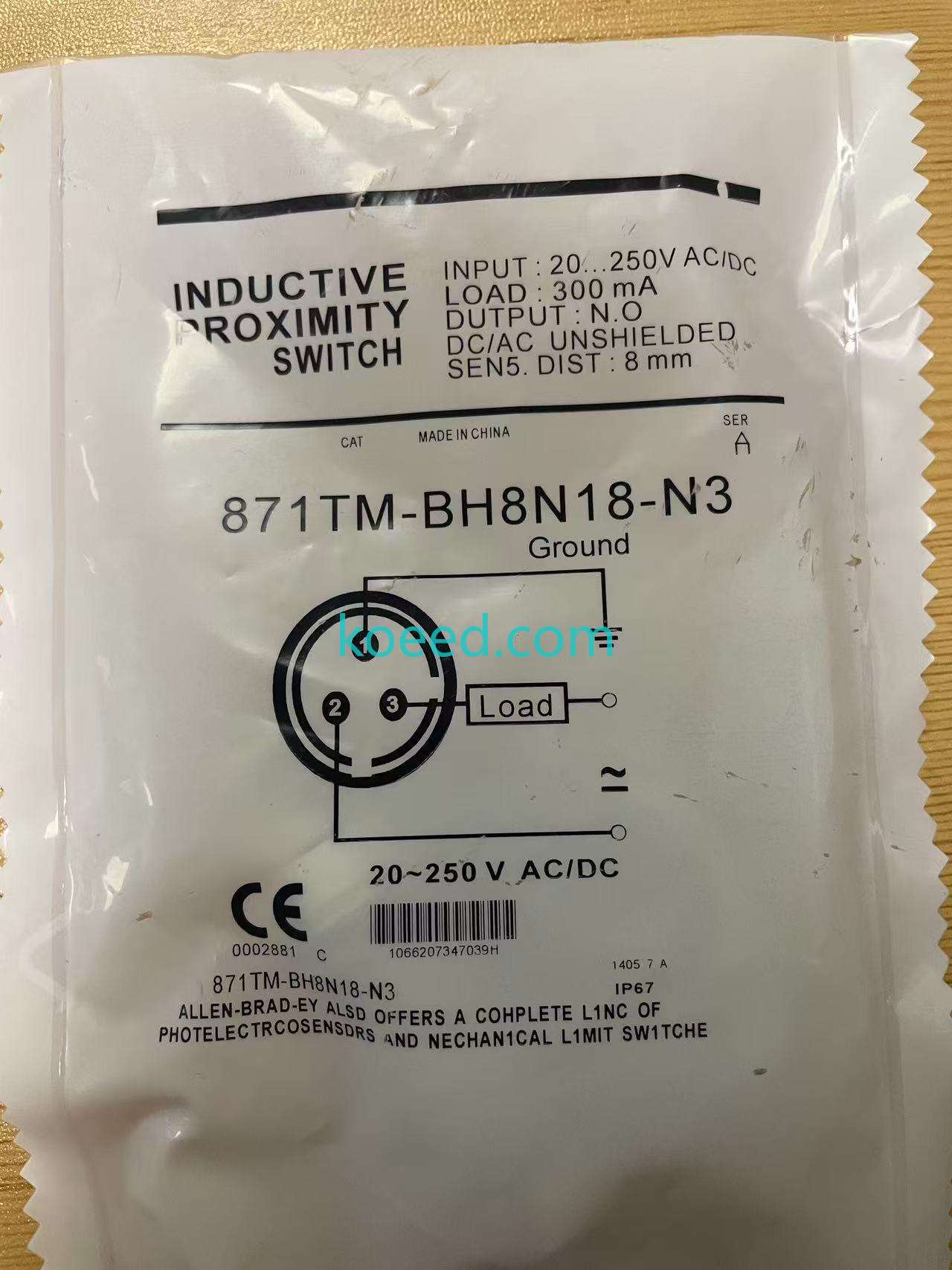 871TM-BH8N18-N3 - Product View