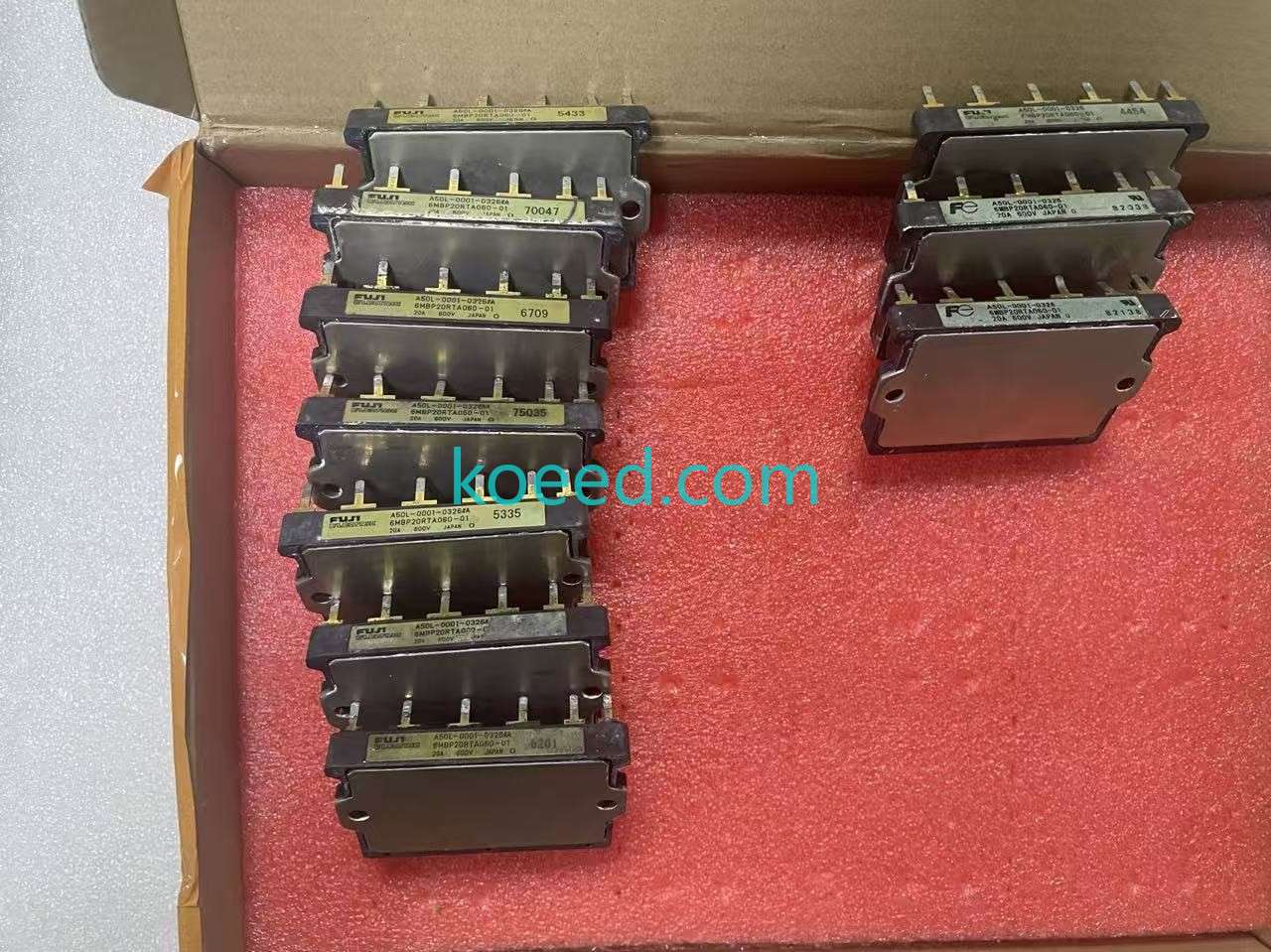 FUJI FANUC A50L-0001-0326 6MBP20RTA060 Module Side View