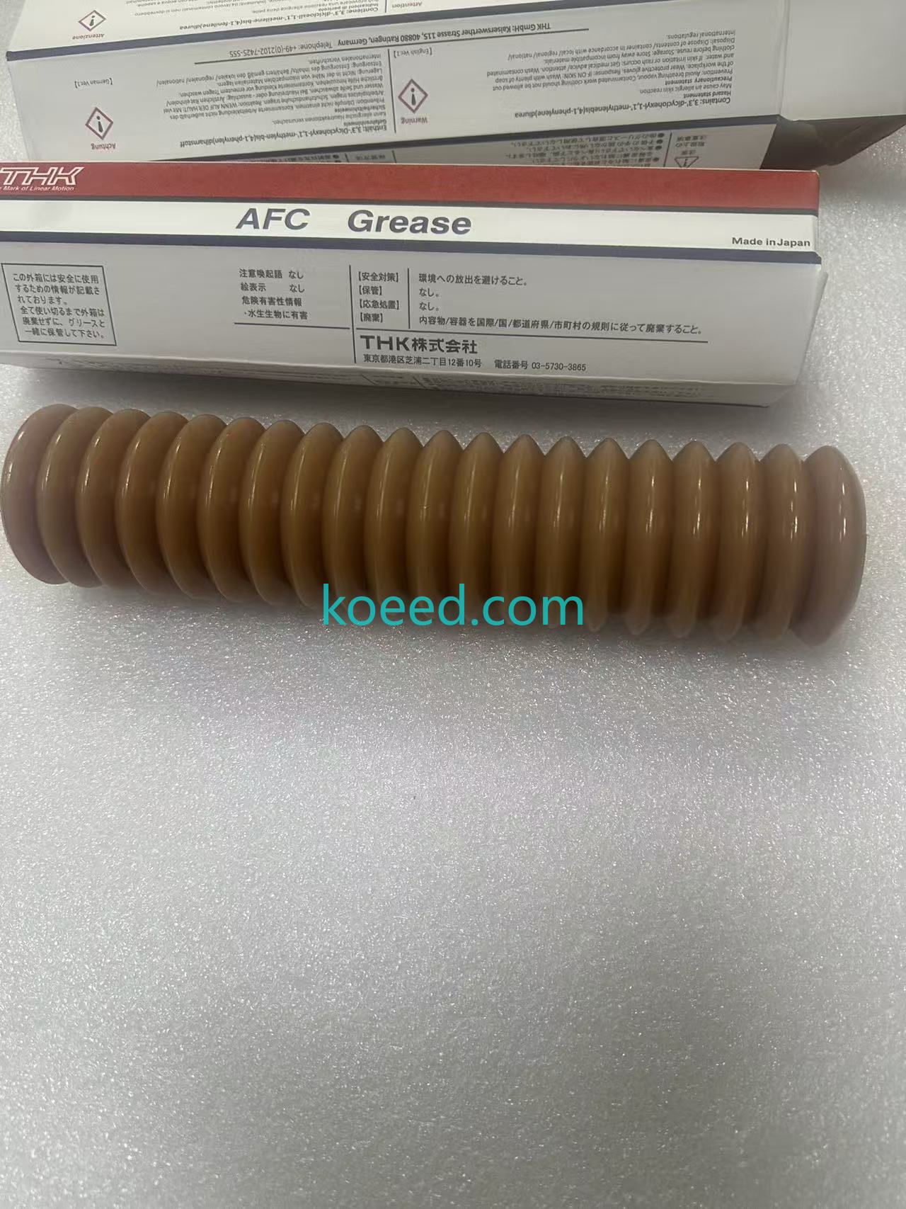 THK AFC Grease packaging and tube