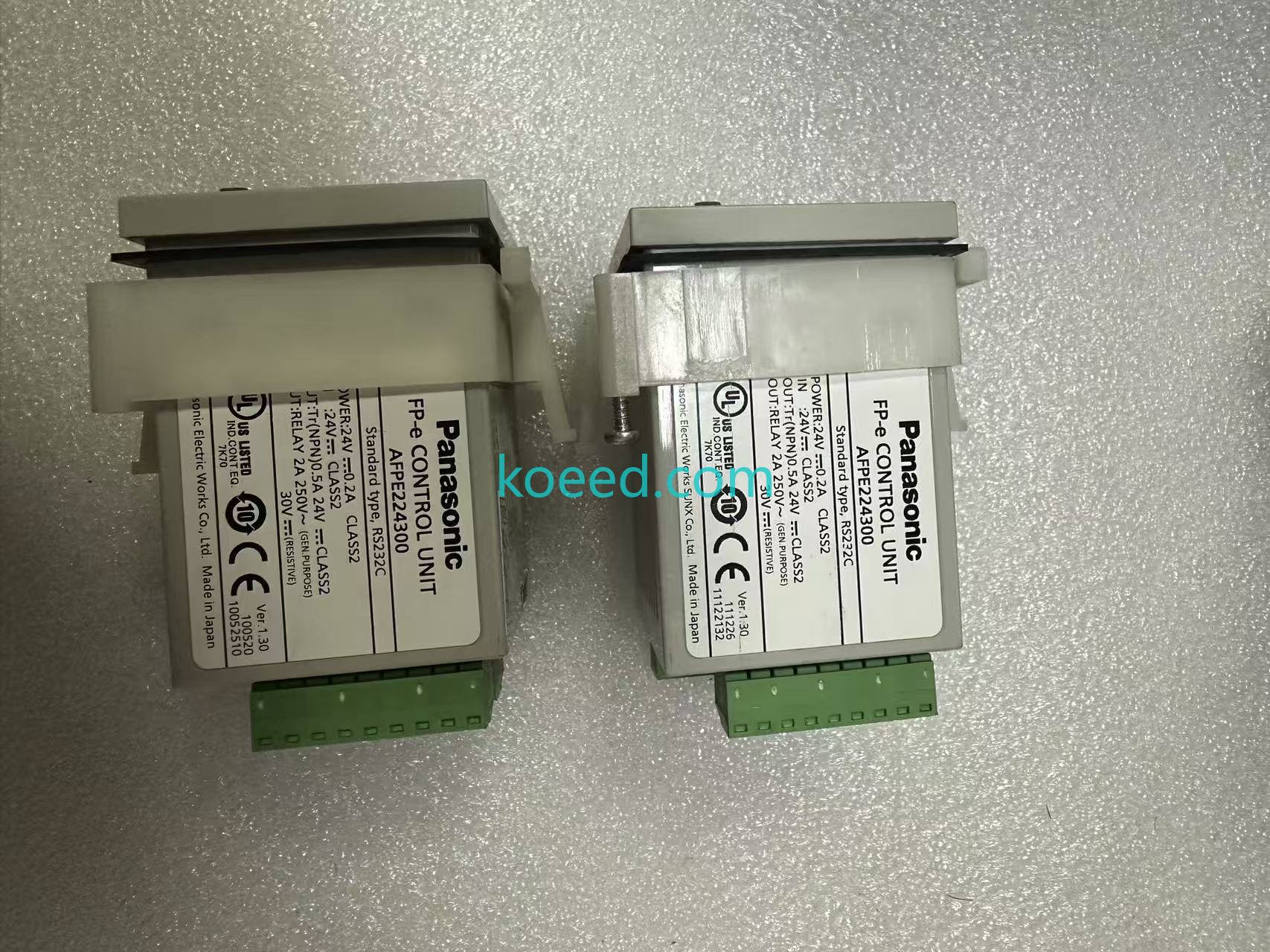 Panasonic AFPE224300 FP-e PLC – Packaging & Accessories