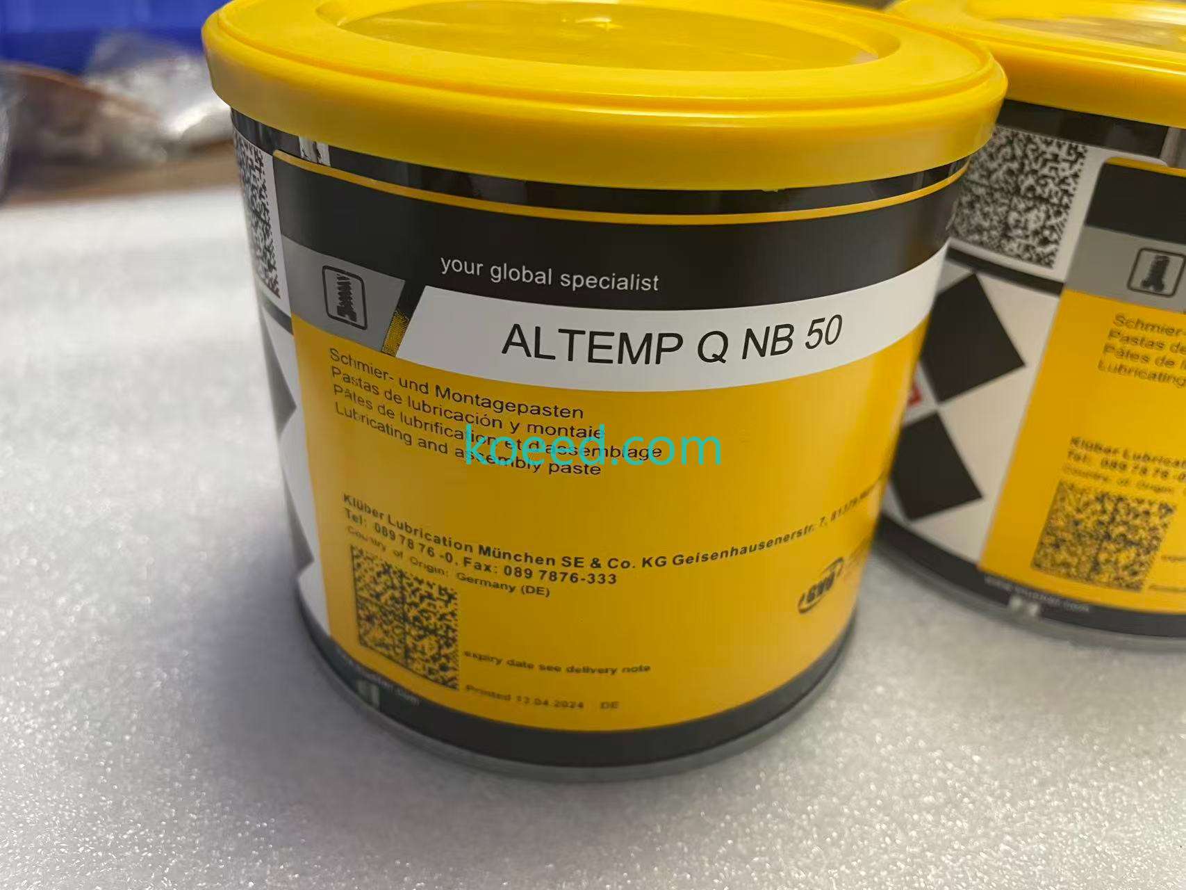 ALTEMP Q NB 50 product packaging and appearance