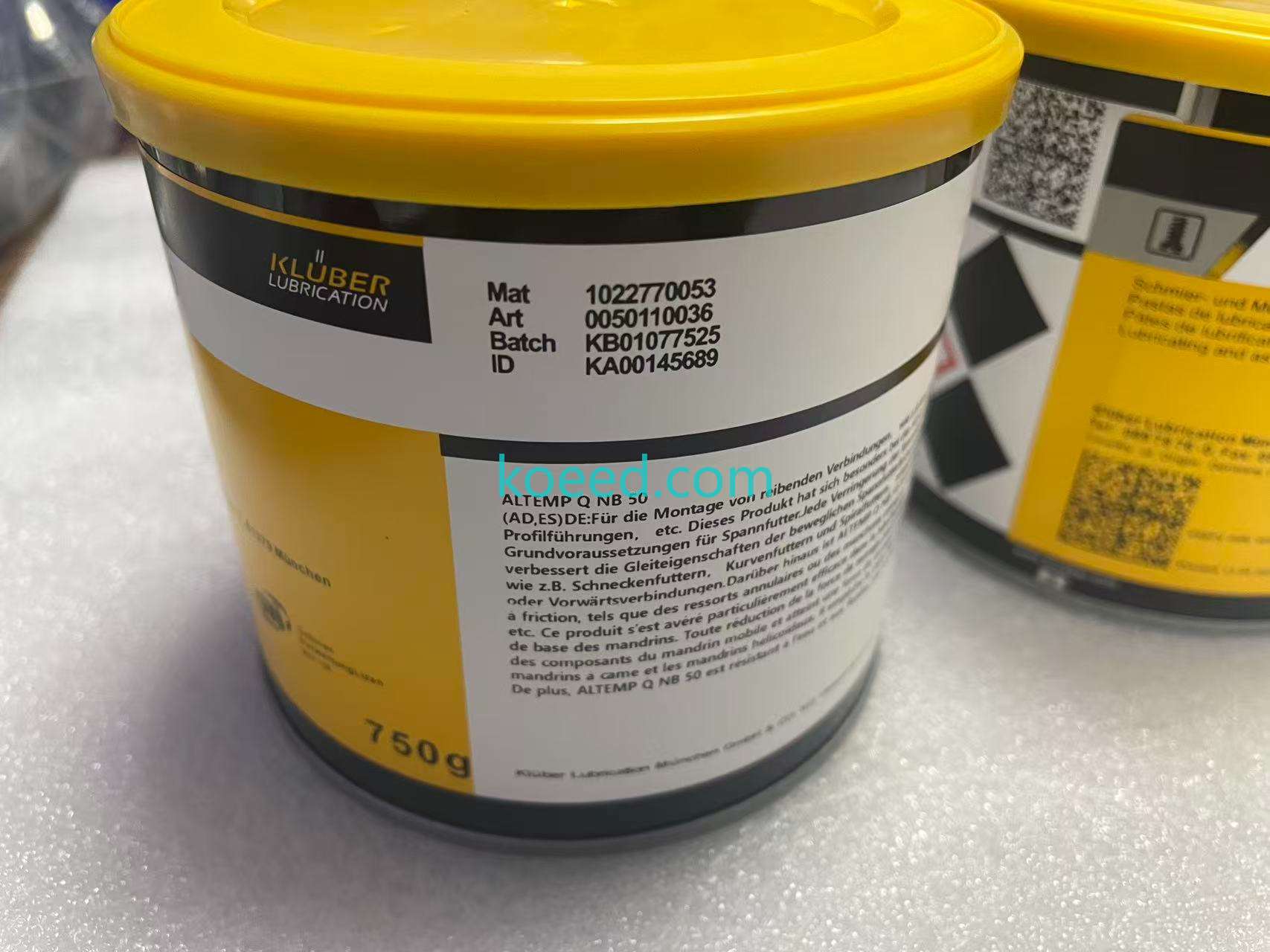 ALTEMP Q NB 50 close-up of paste consistency