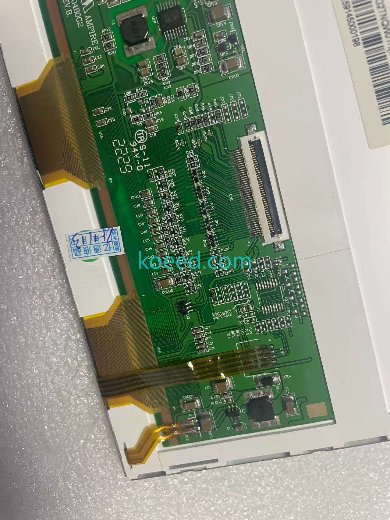 AMPIRE AM640480G2TNQW01H Back View