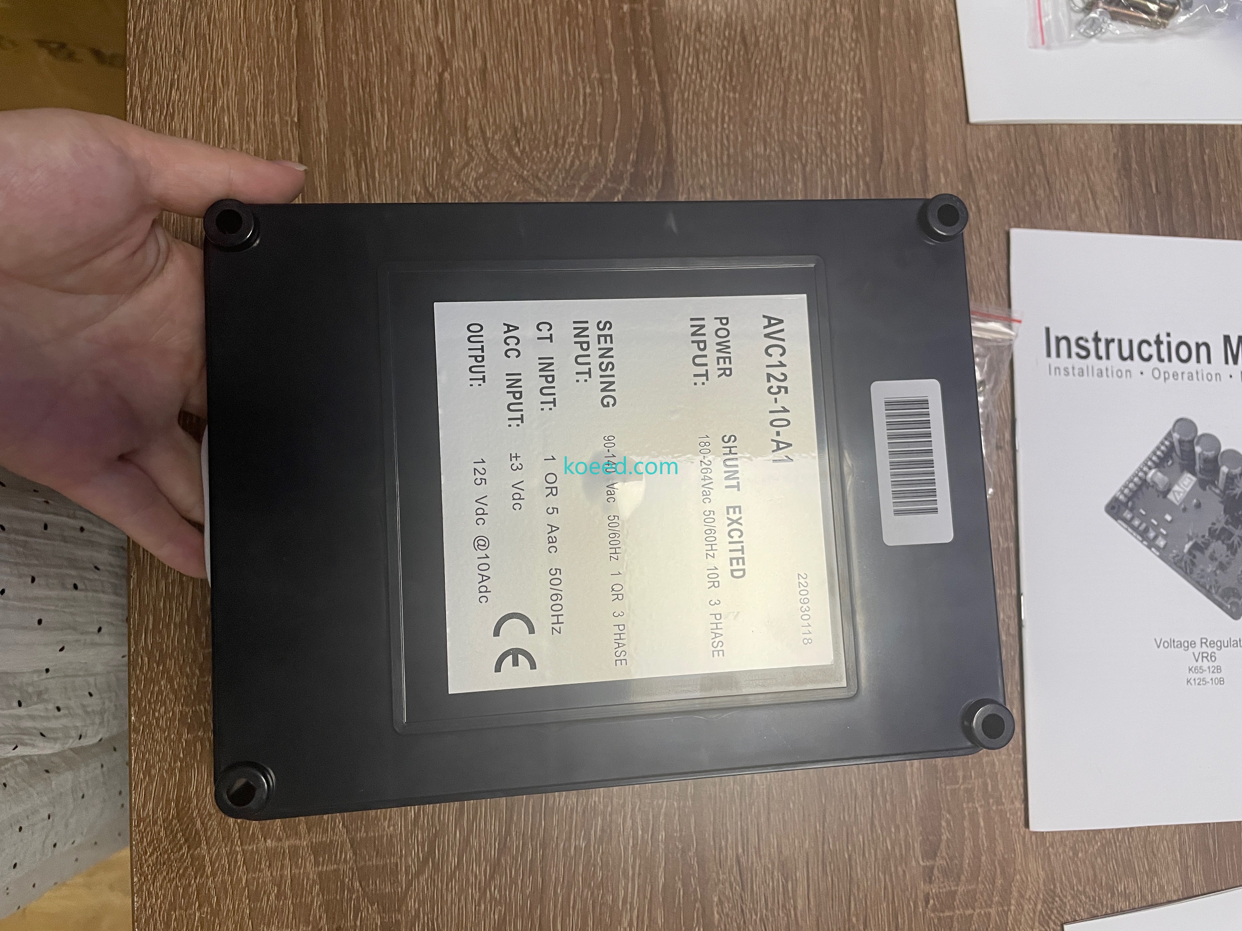 AVC125-10A1 Connection Details