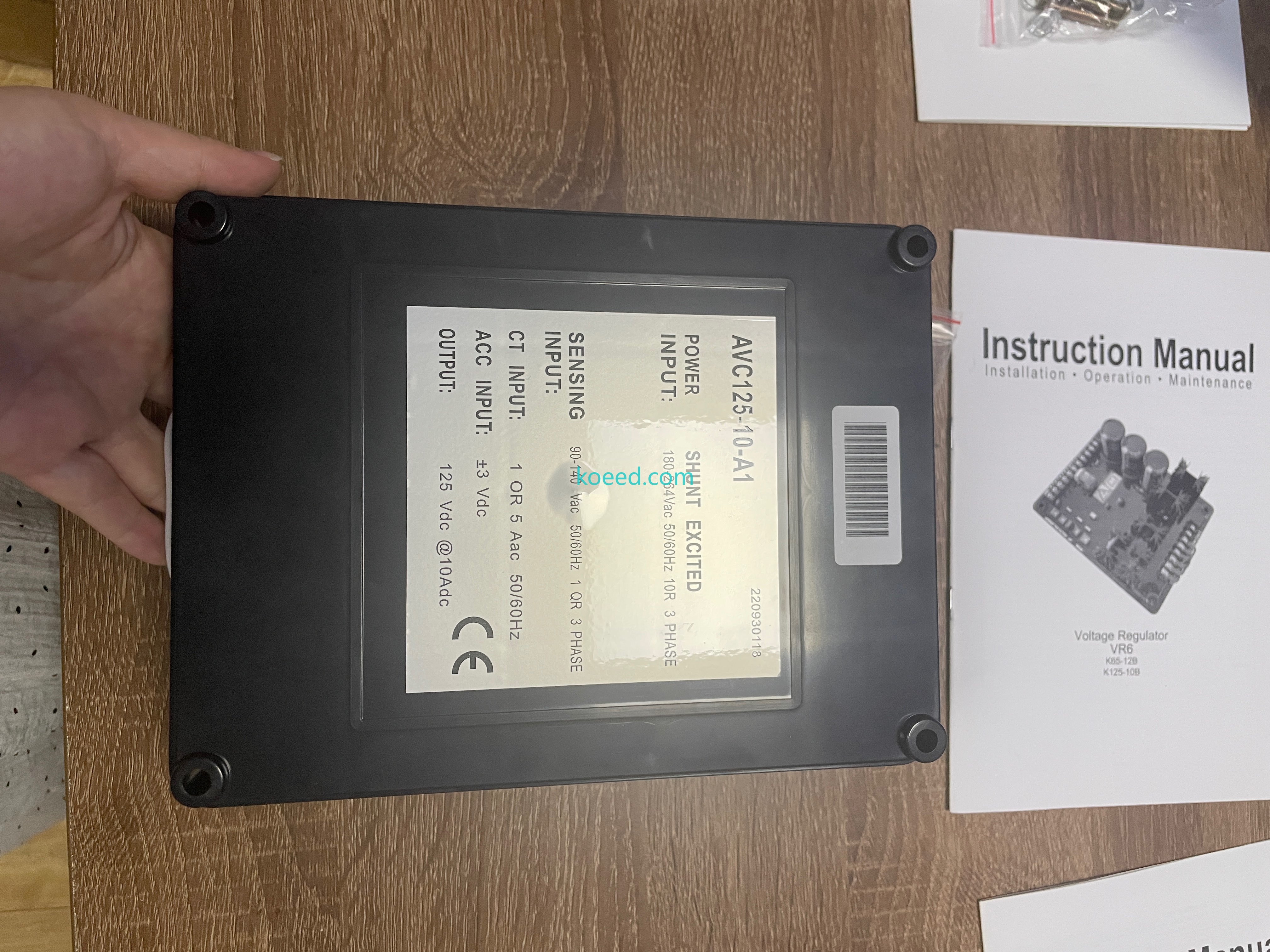 AVC125-10A1 Label View