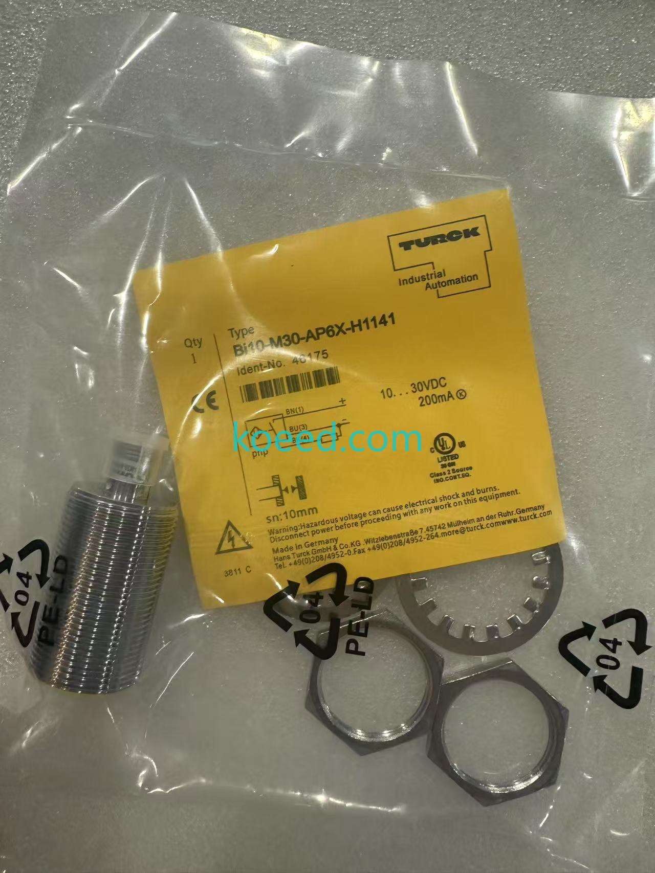 Turck BI10-M30-AP6X-H1141 Technical Specifications