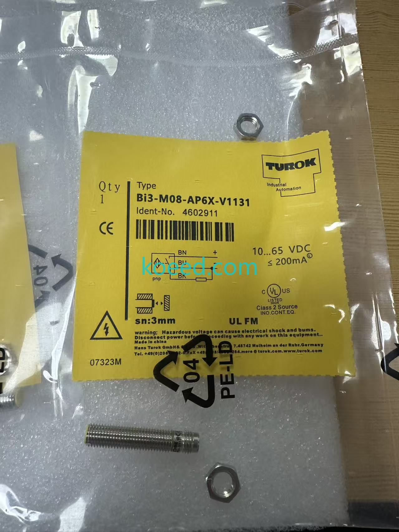 BI3-M08-AP6X-V1131~ technical details