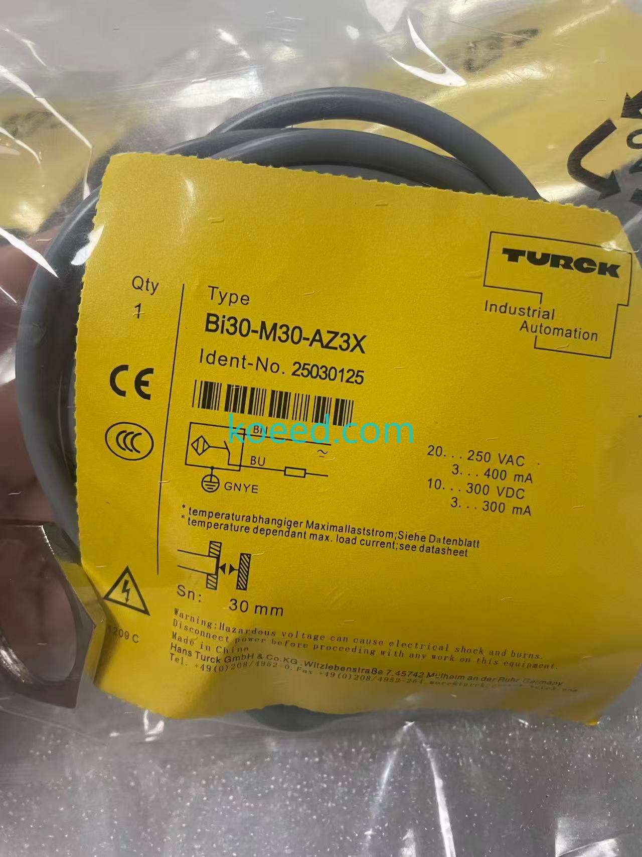 BI30-M30-AZ3X - Product View