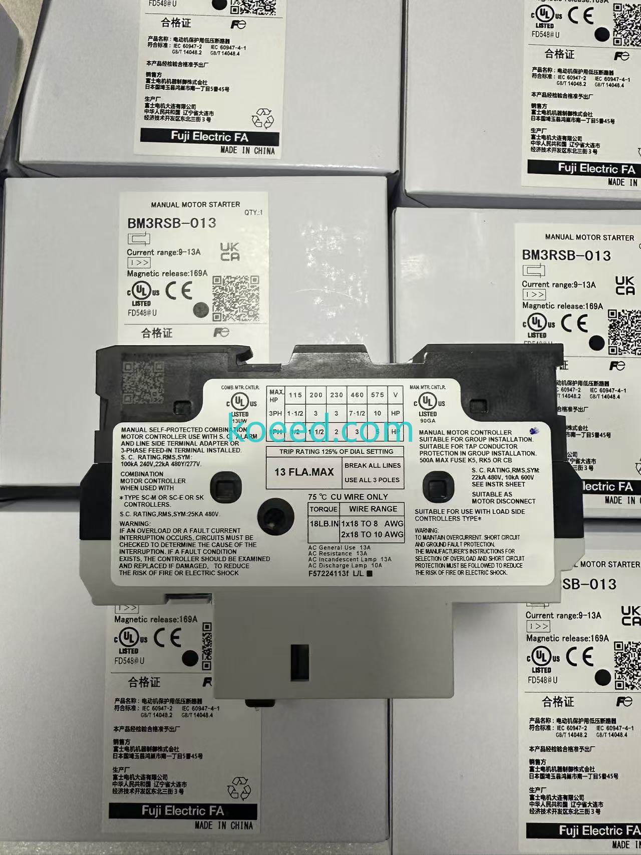 Fuji BM3RSB-013 technical specifications