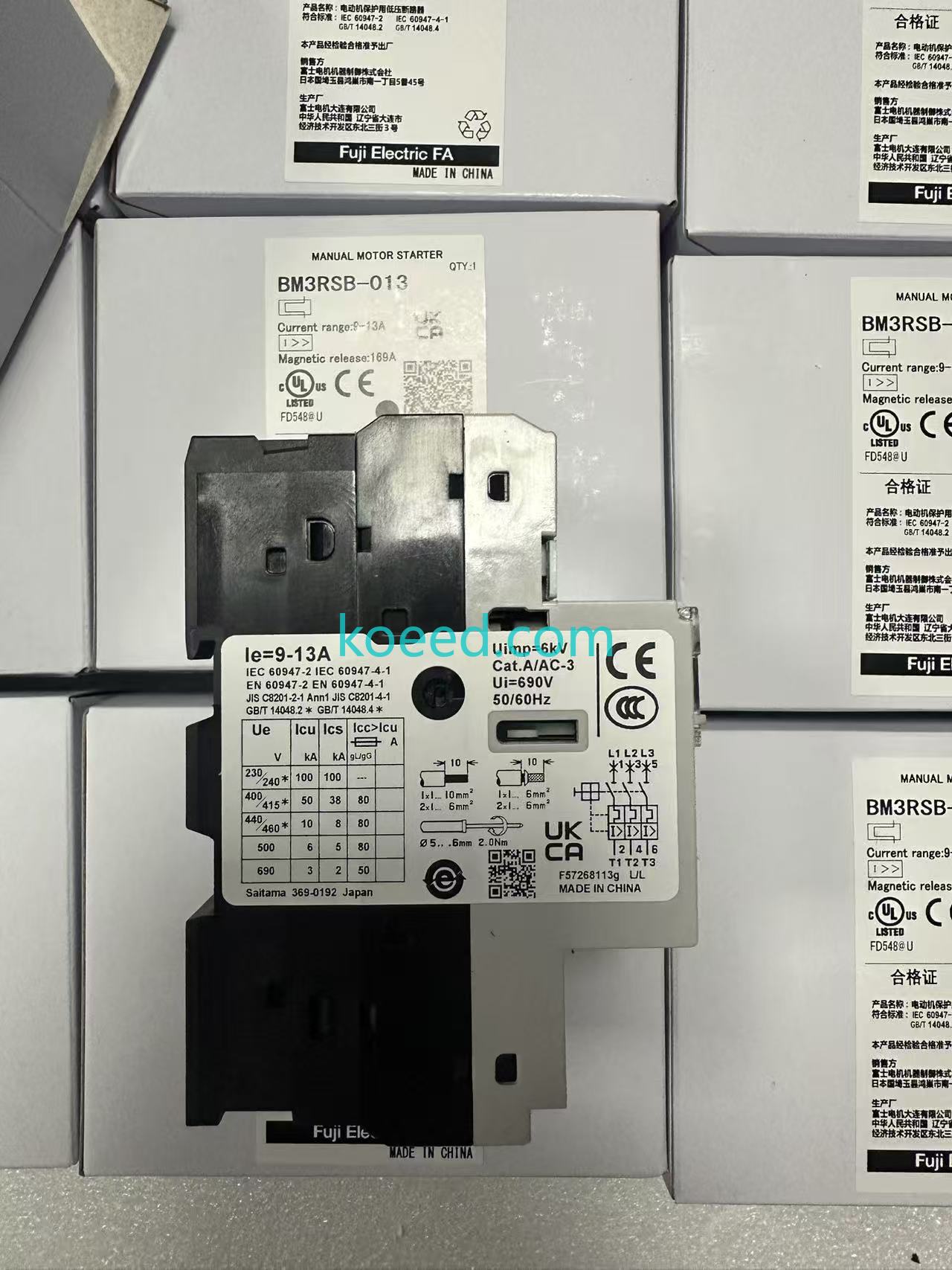 Fuji BM3RSB-013 wiring diagram