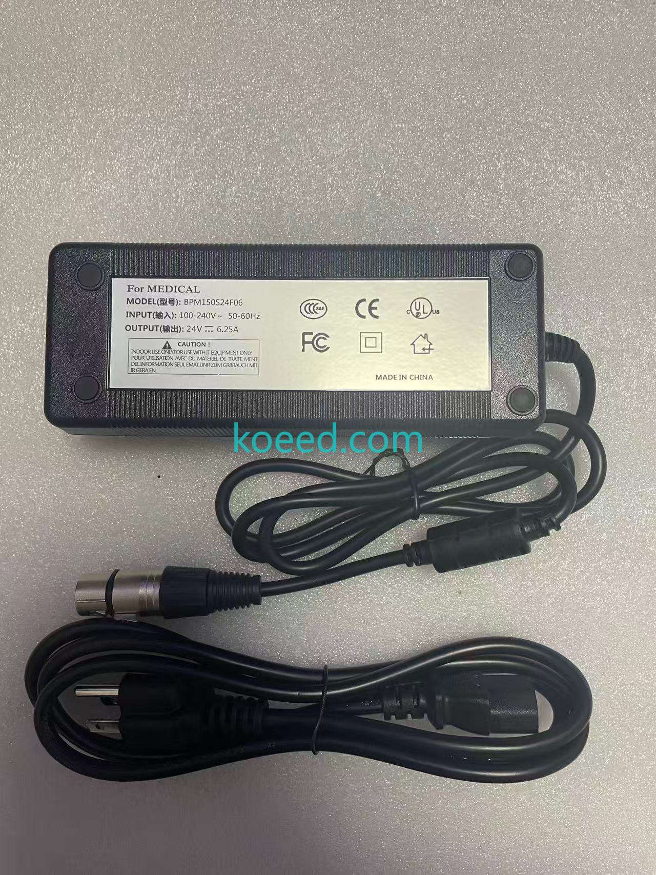 BPM150S24F06 Power Adapter Label
