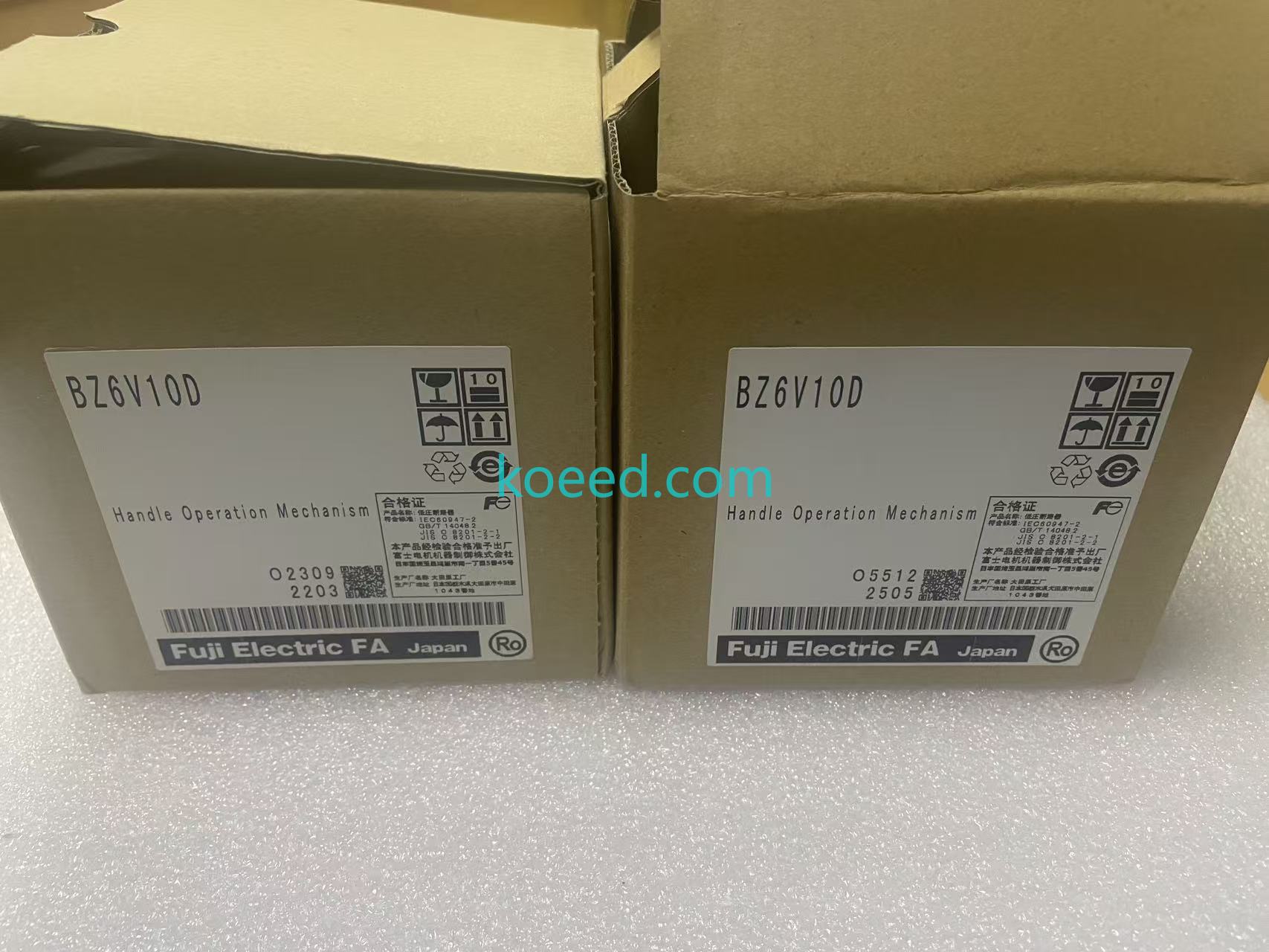 Fuji BZ6V10D detailed construction