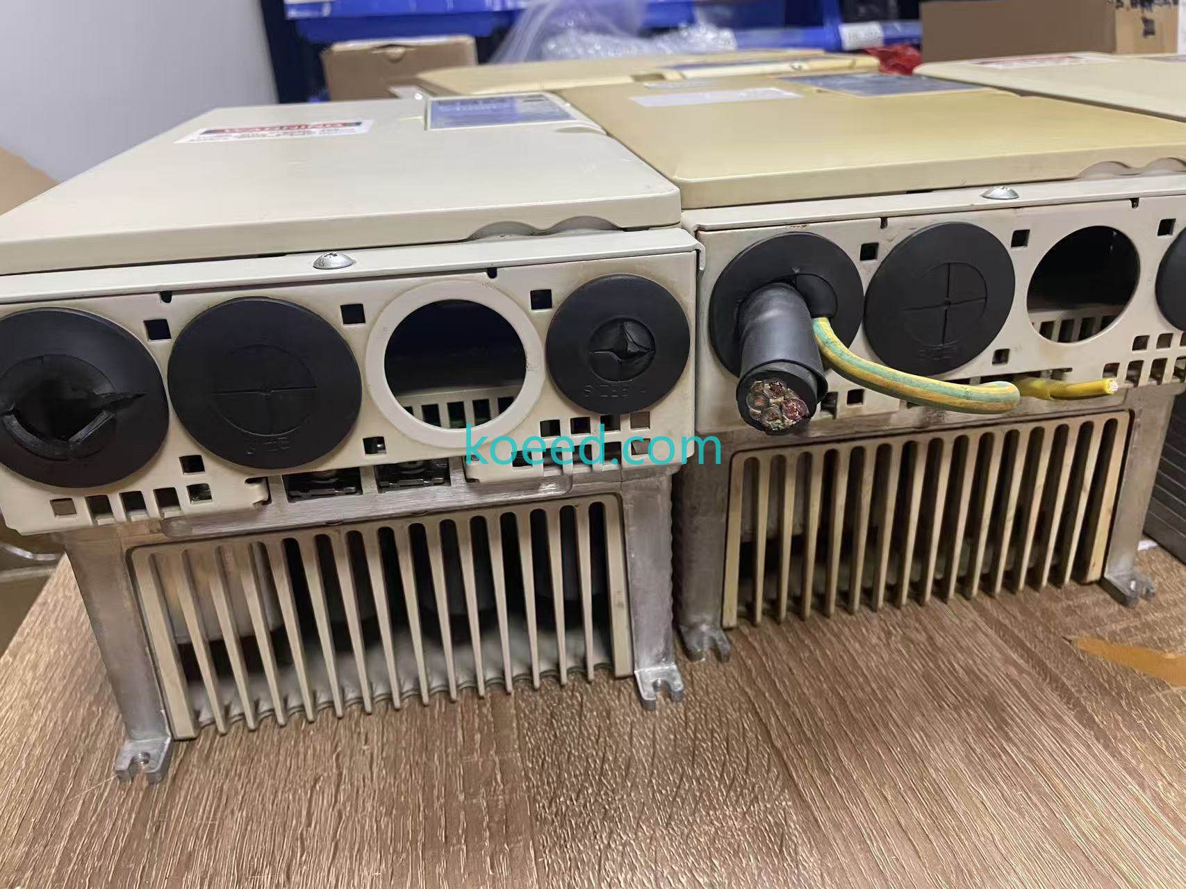 Yaskawa CIMR-VU4A0038FAA Specifications Label