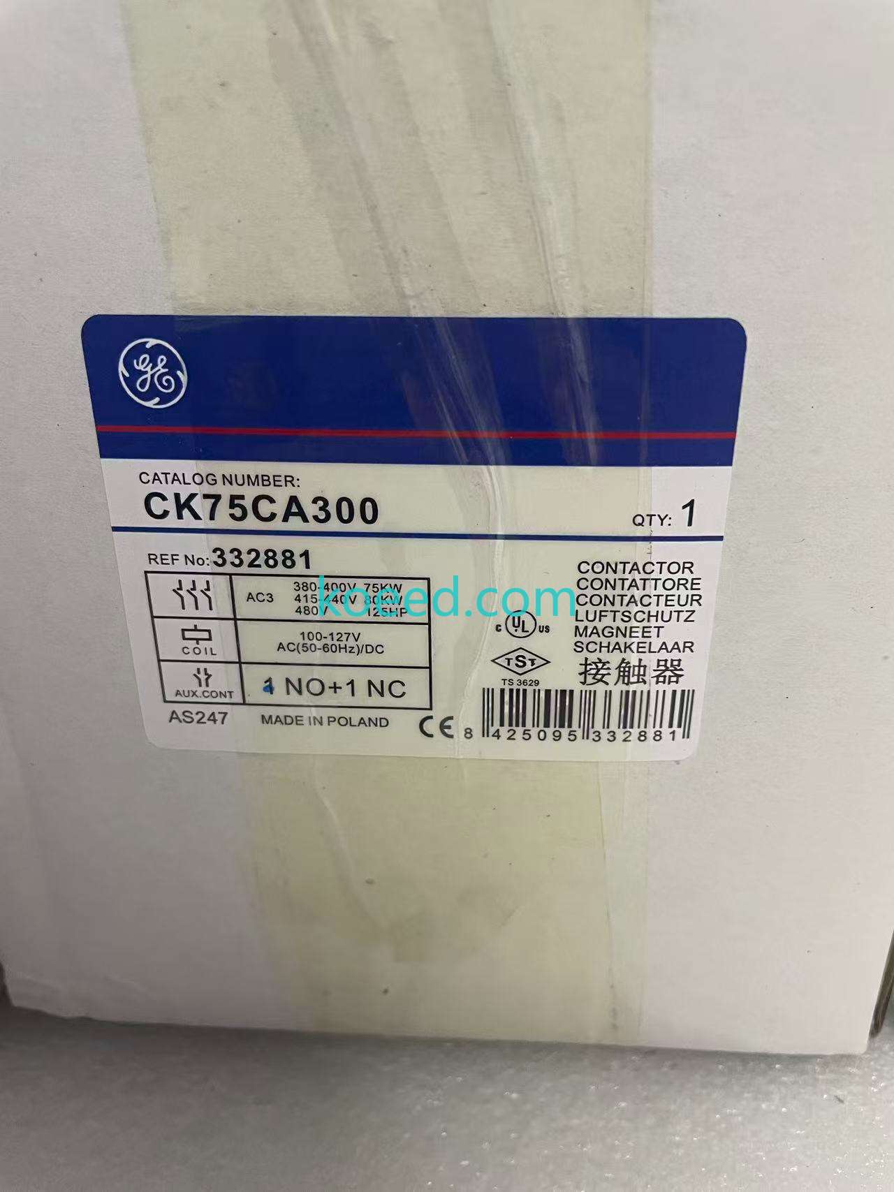 GE CK75CA300 Technical Documentation