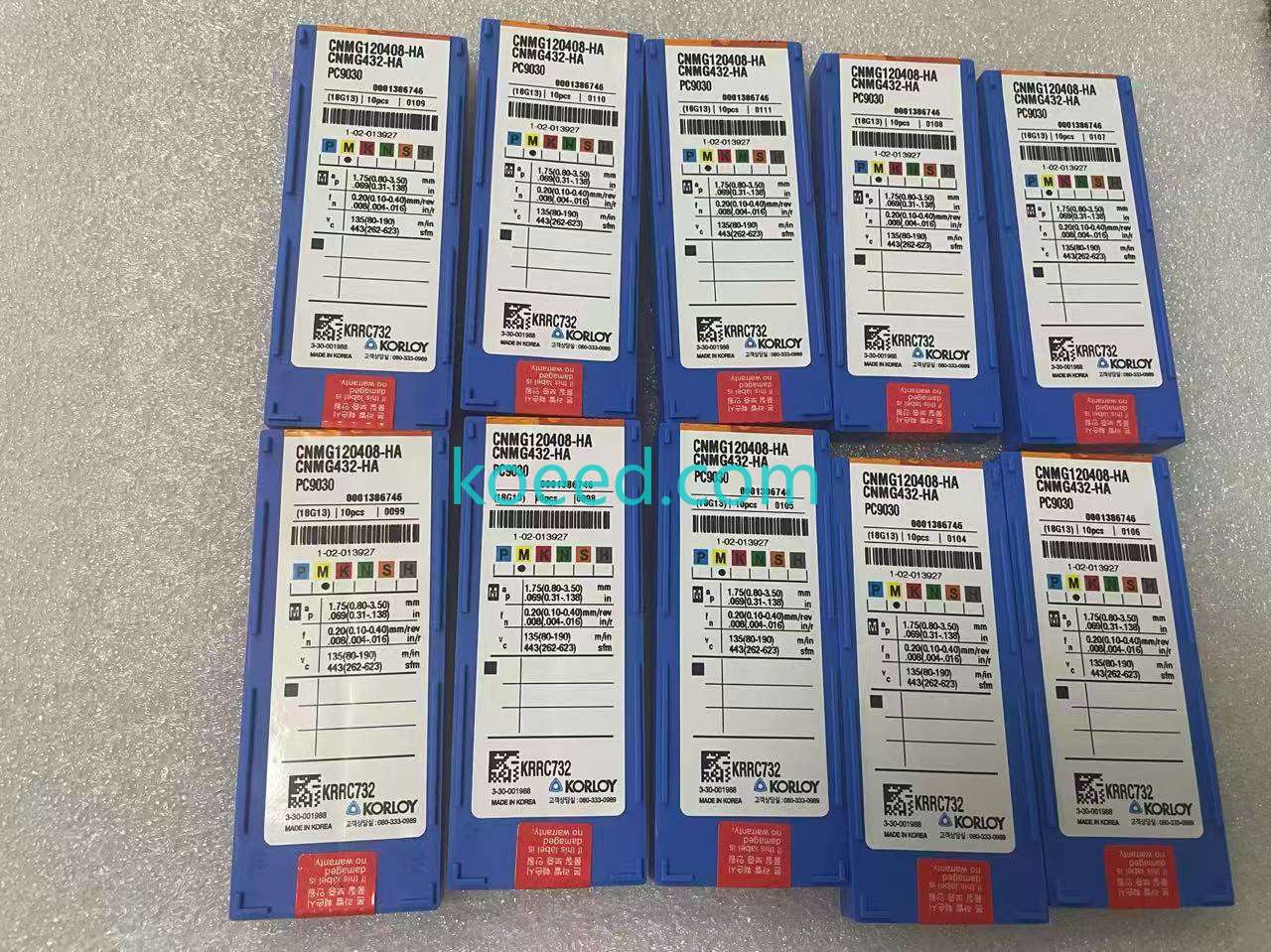 CNMG120408-HA PC9030 Side View