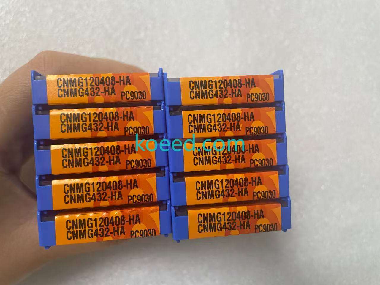 CNMG120408-HA PC9030 Packaging