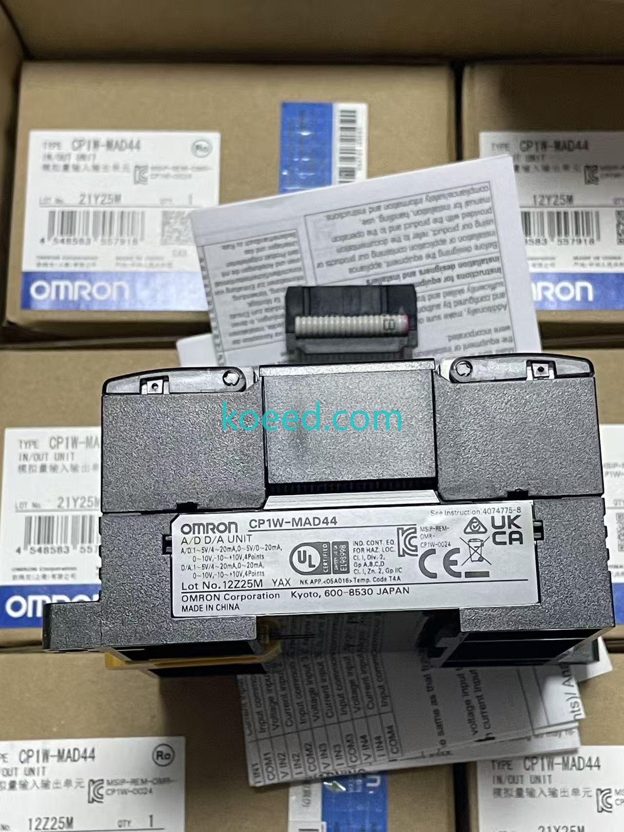 CP1W-MAD44 Installation