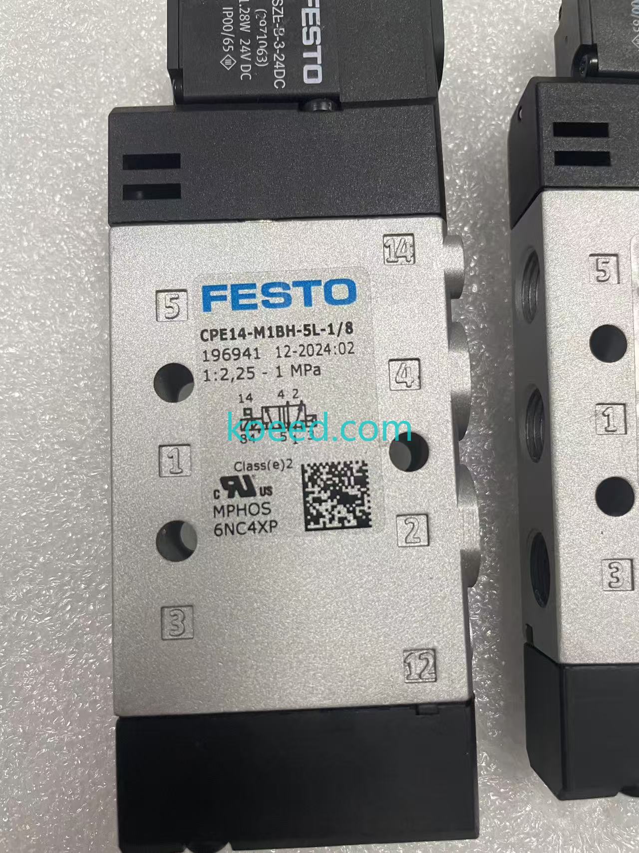 Festo CPE14-M1BH-5L-1/8 196941 — Top View
