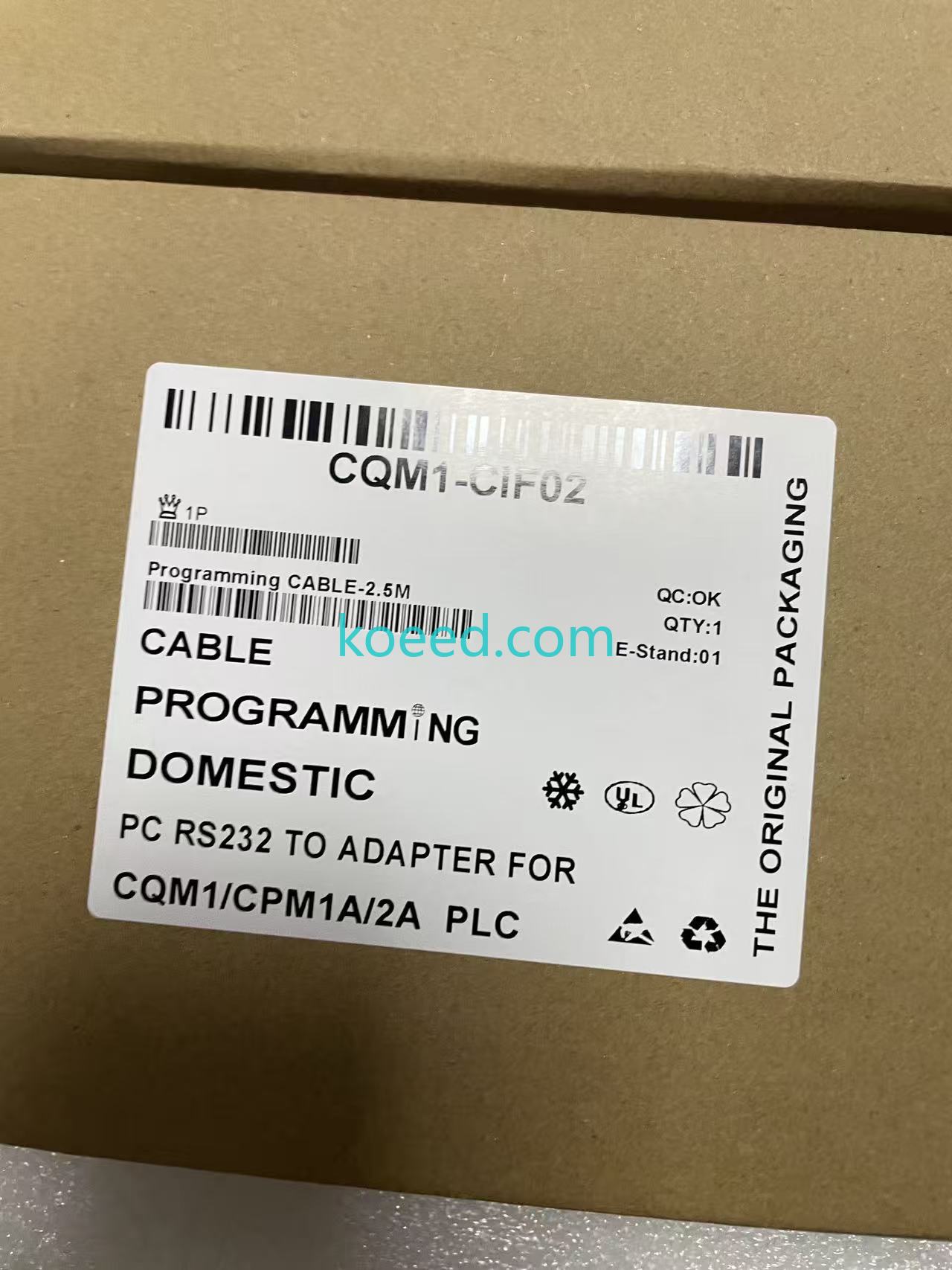 Omron CPM1A PLC Unit Front View