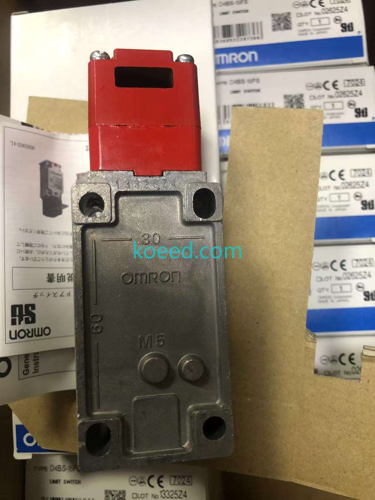Omron D4BS-15FS Mounting Details