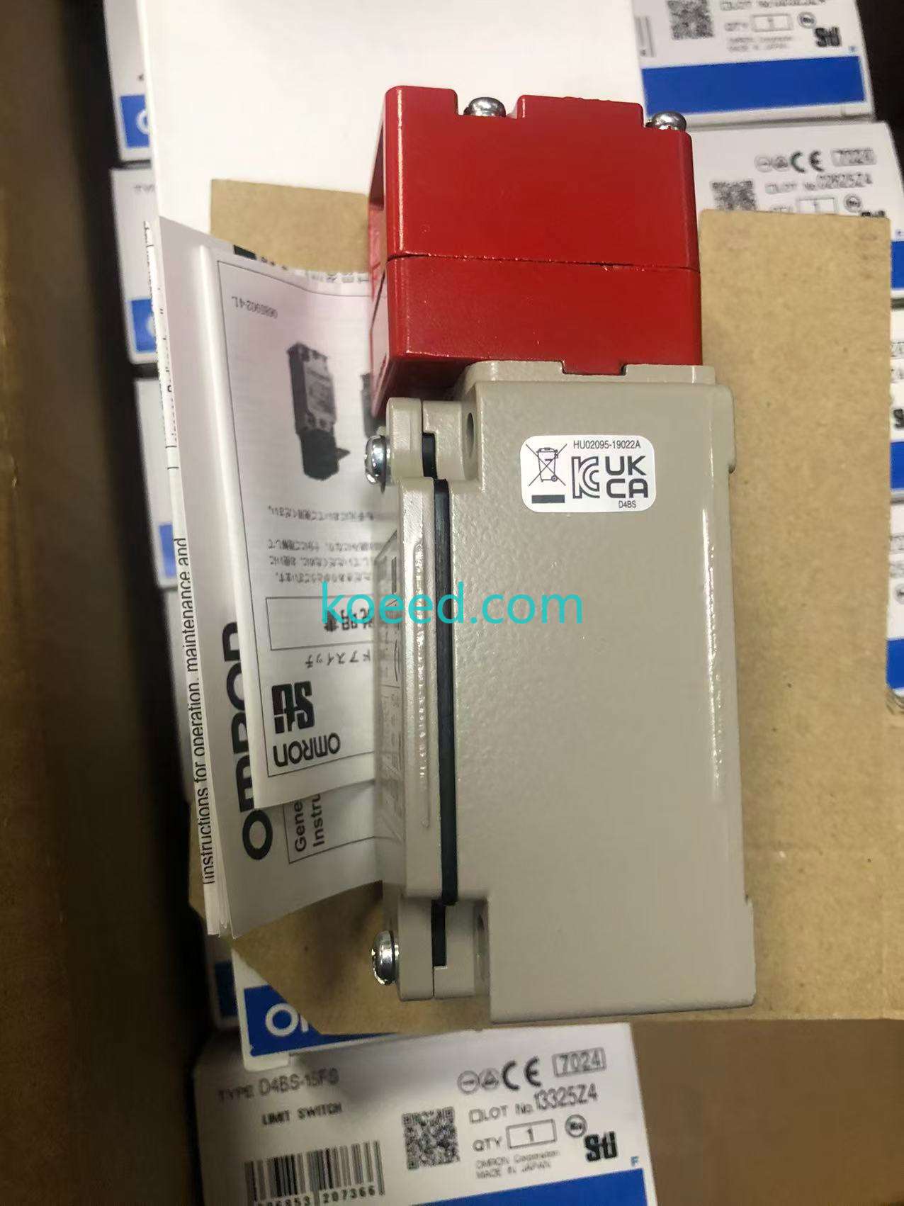 Omron D4BS-15FS Safety Features